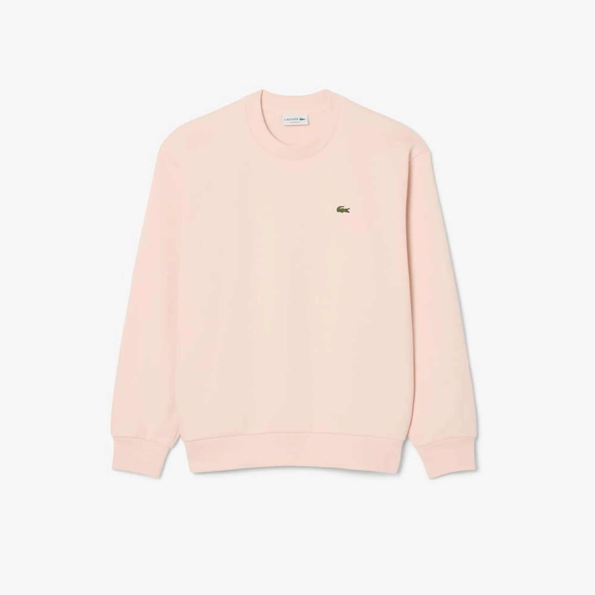 Lacoste Cotton Fleece Sweatshirt - Rose