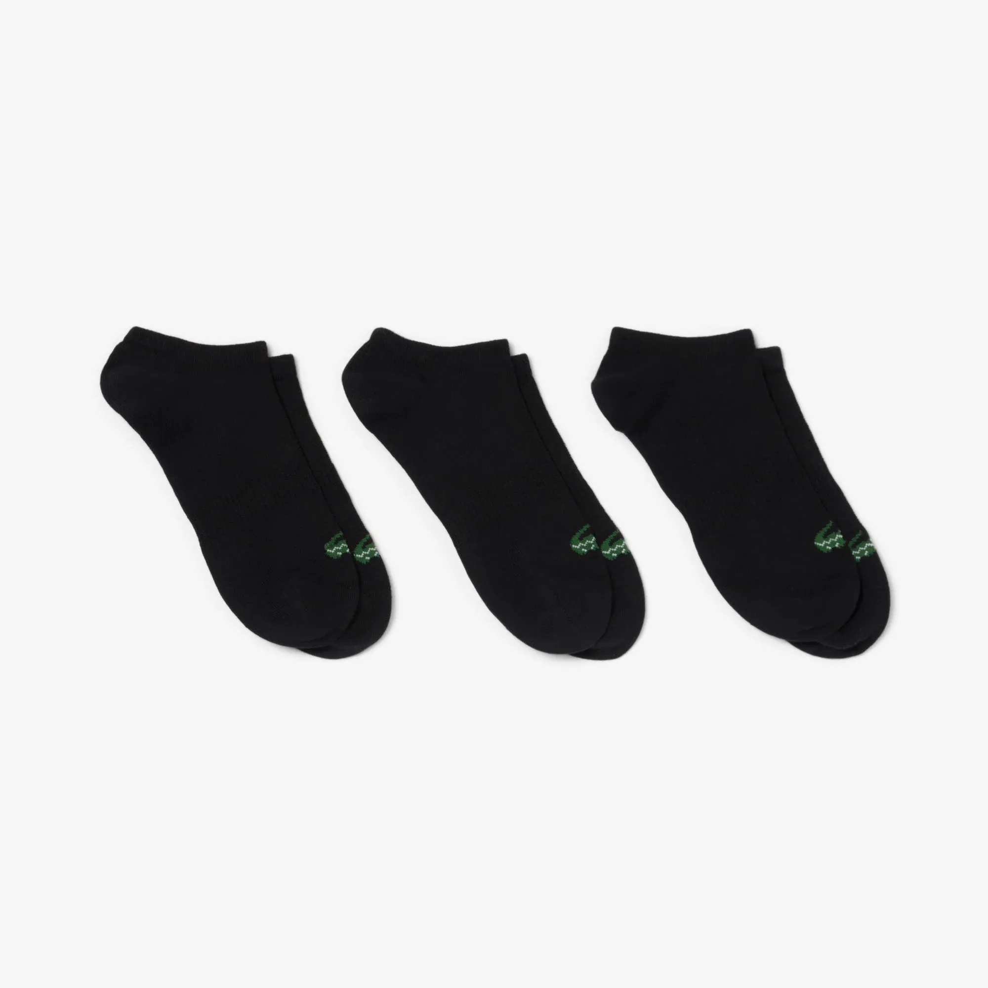 Lacoste 3-Pack Low Socks - Noir