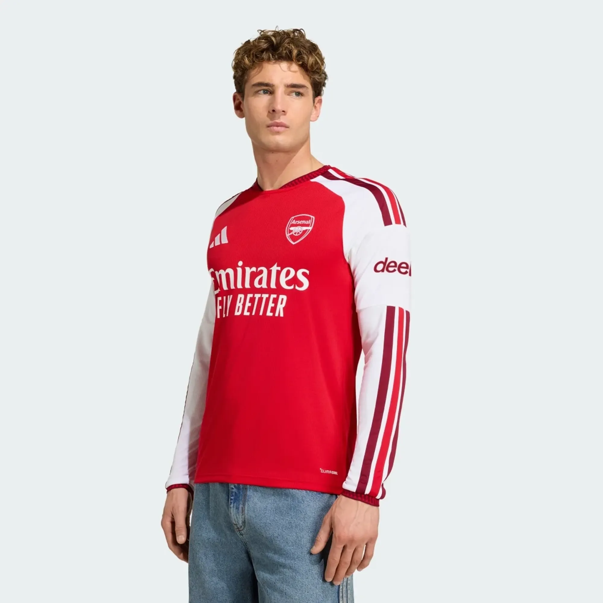 Arsenal adidas Home Shirt 2026-27 - Long Sleeve