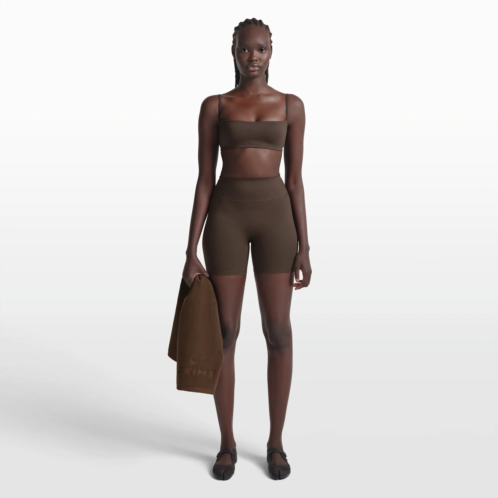 NikeSKIMS Women's Small Towel - Brown - Cotton