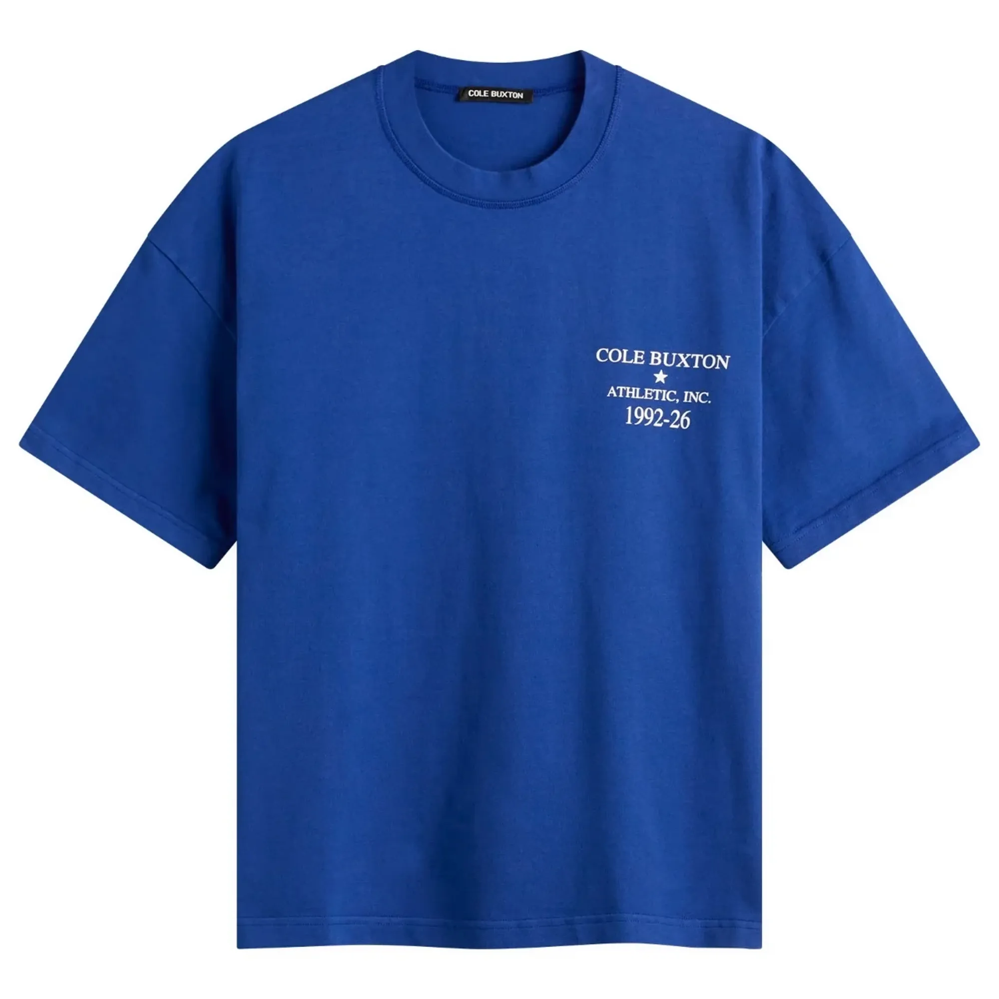 Cole Buxton Men's Athletic Inc T-Shirt Blue