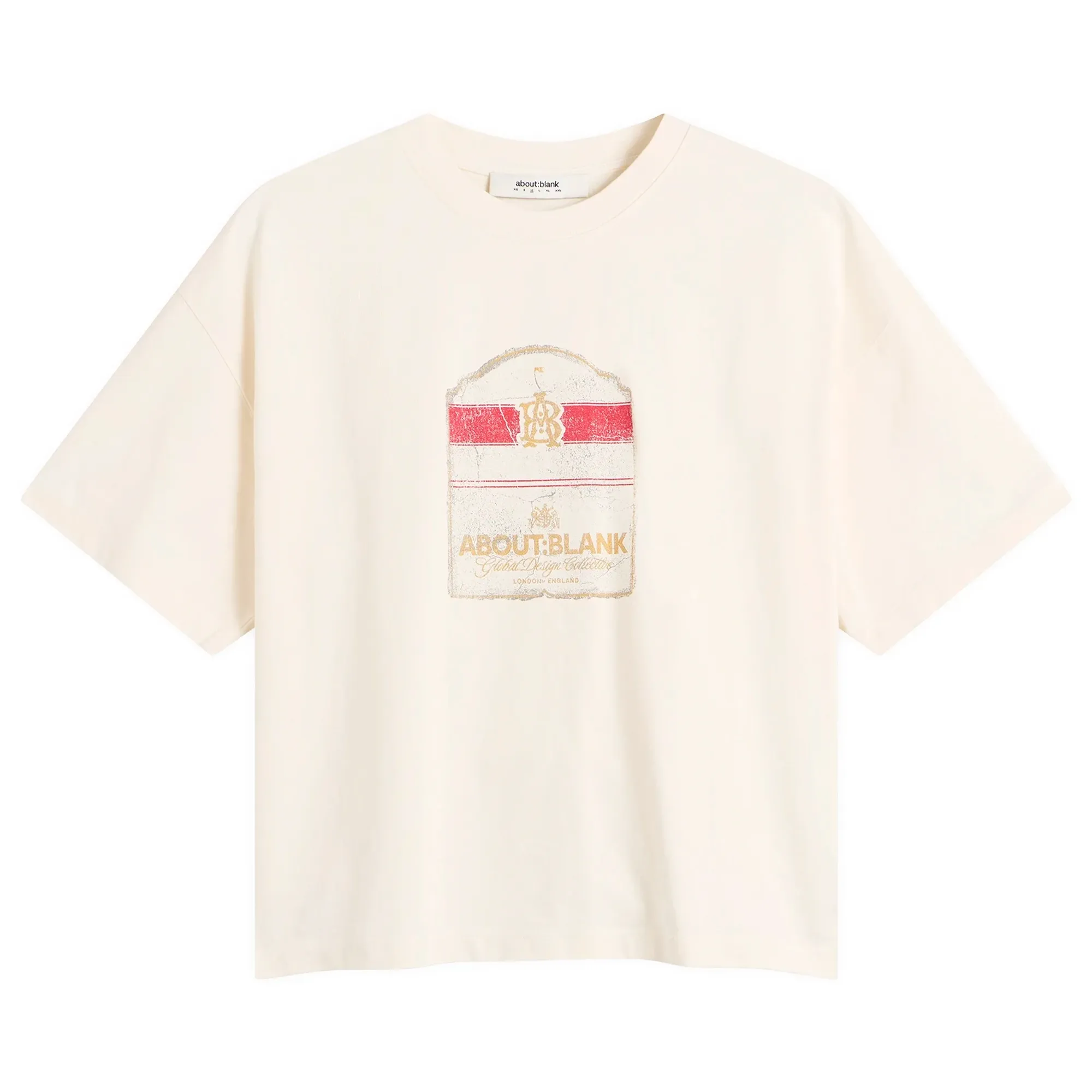 about:blank Men's Bottle T-Shirt Oat