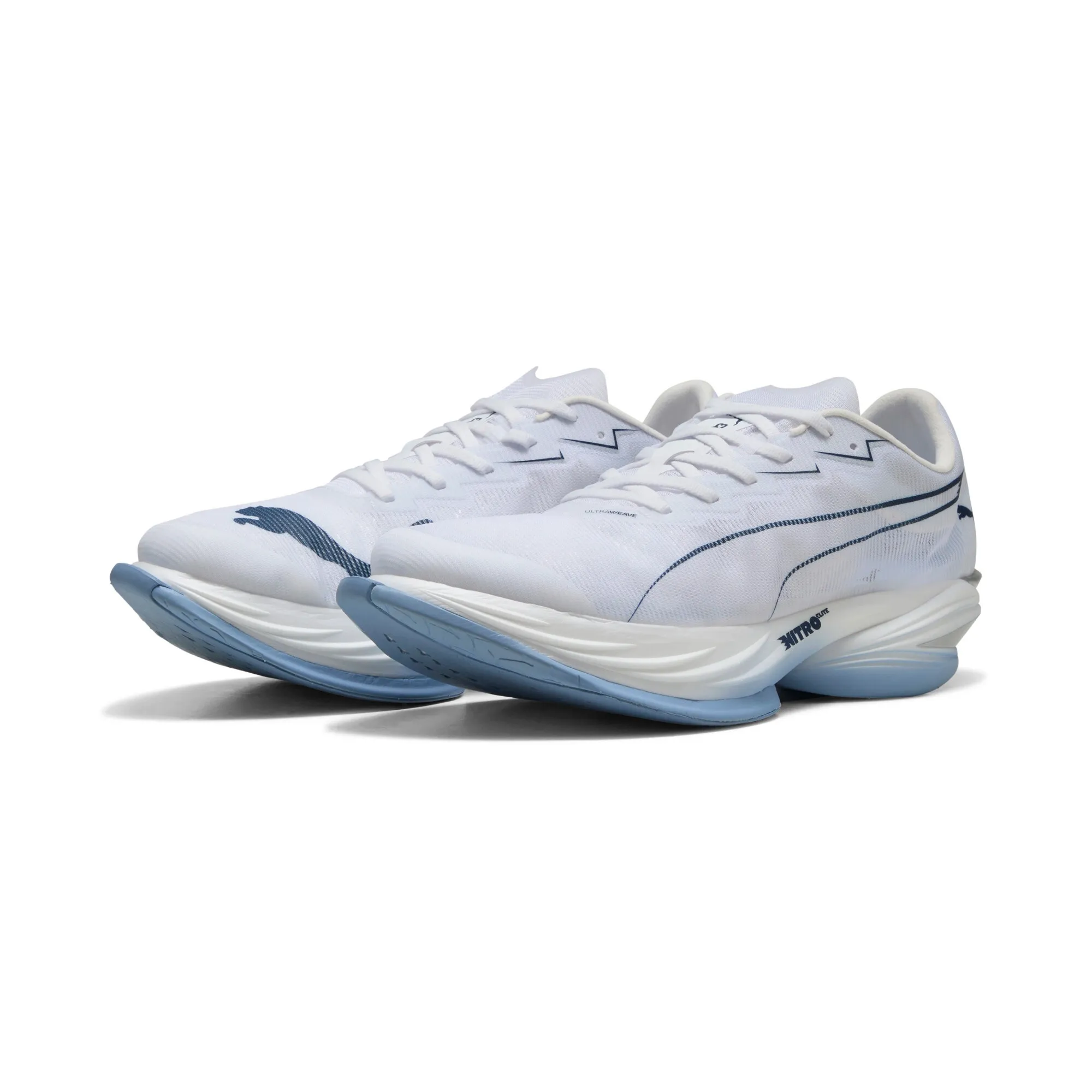 PUMA FAST-R NITRO Elite 3 Running Shoes Men in White | Size 10