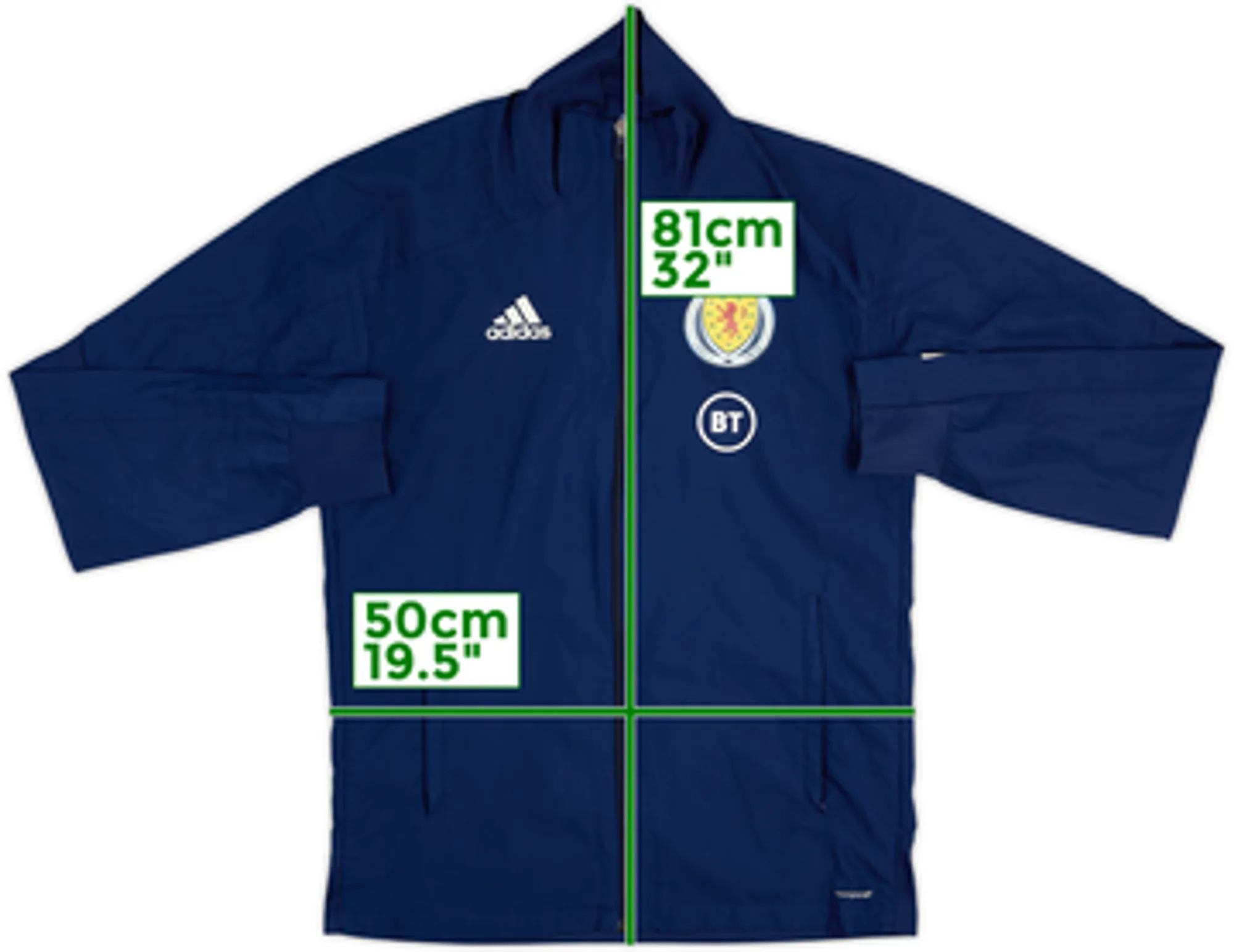 2019-20 Scotland adidas Track Jacket - 6/10 - (M)
