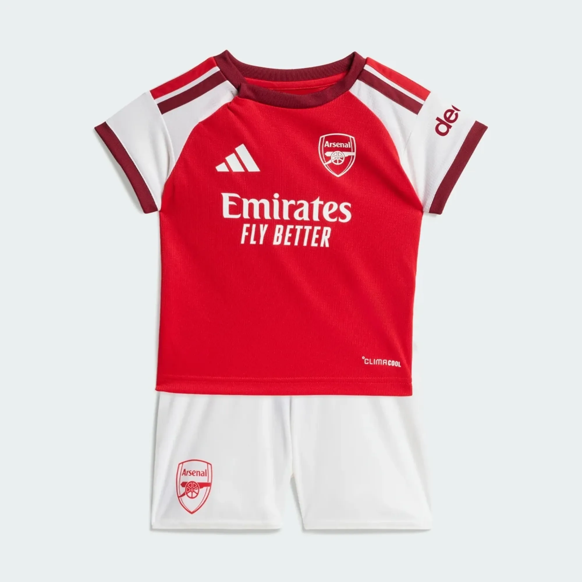 Arsenal adidas 26/27 Home Baby Kit, Red