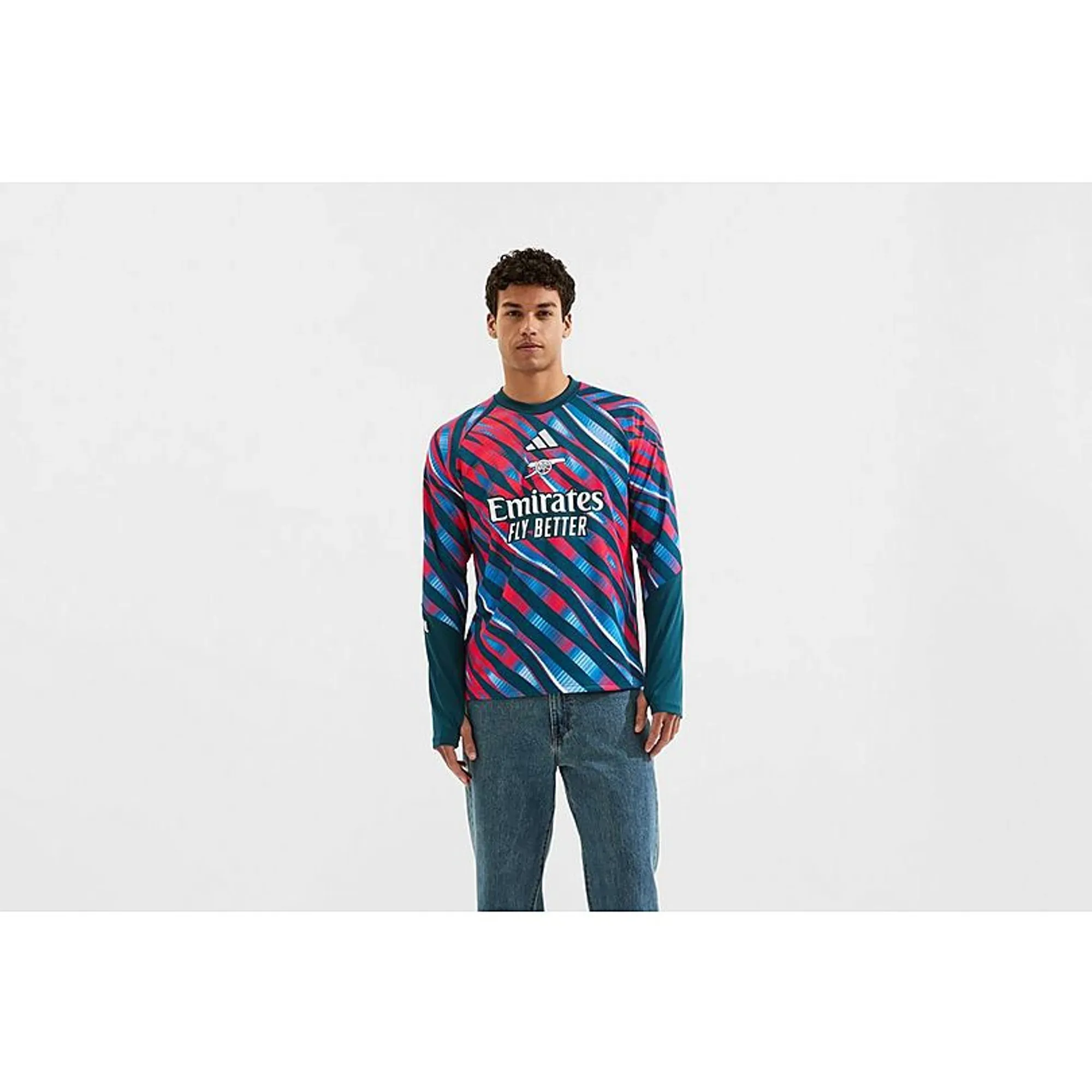 Arsenal adidas 26/27 Pre-Match Warm Top, Green