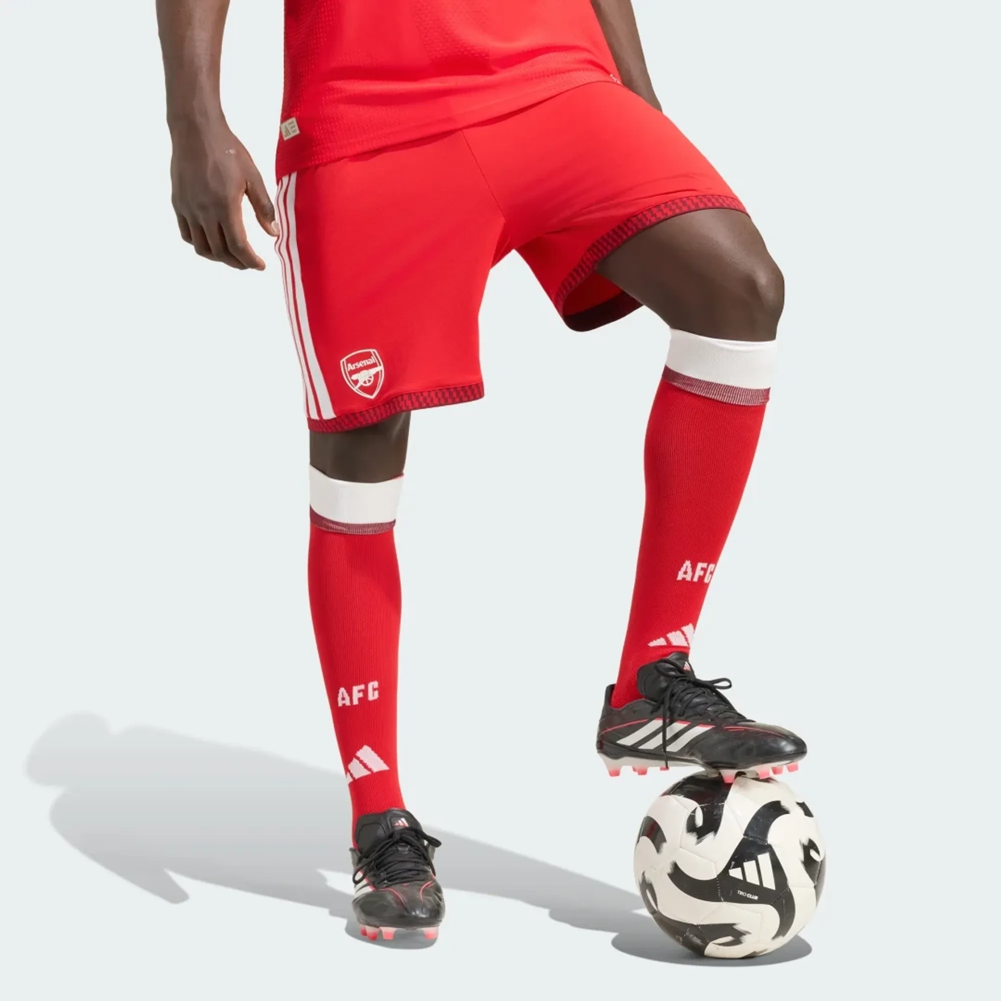 Arsenal adidas 26/27 Authentic Alternate Home Shorts, Red