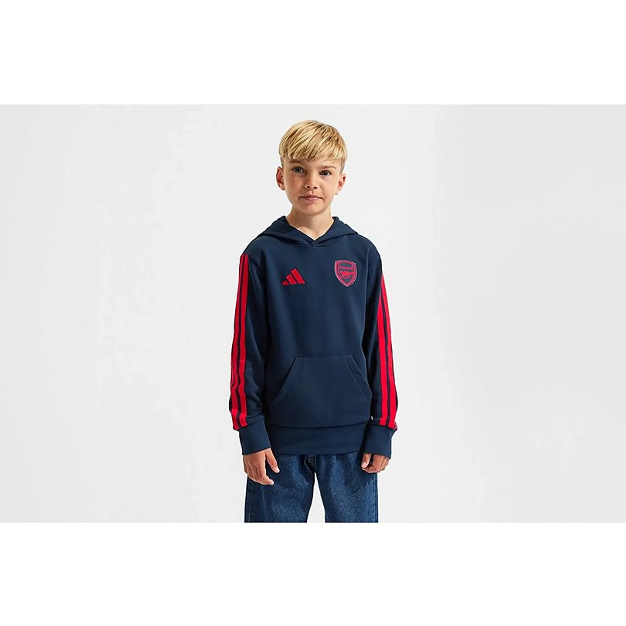 Arsenal adidas Kids 26/27 DNA Hoodie, Blue