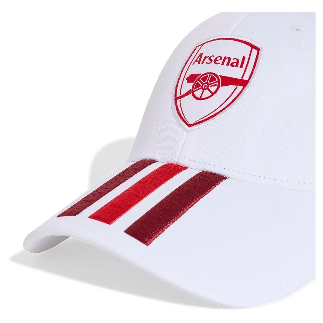Arsenal adidas 26/27 White Home Cap, White | KR0532 | FOOTY.COM