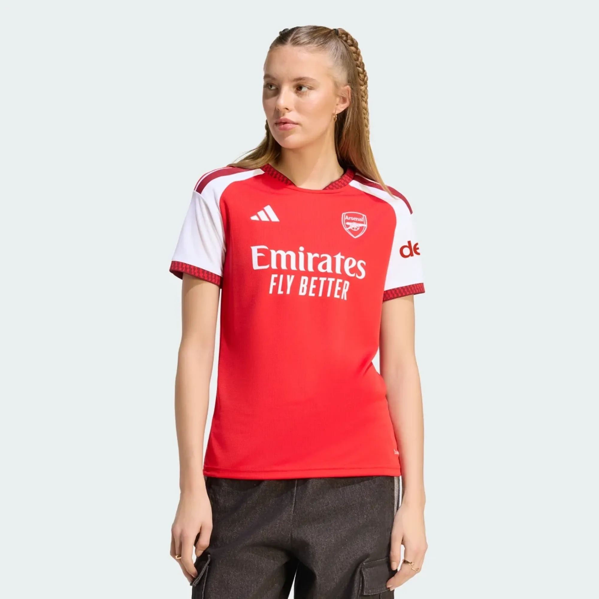 Arsenal adidas Womens 26/27 Home Shirt, Red
