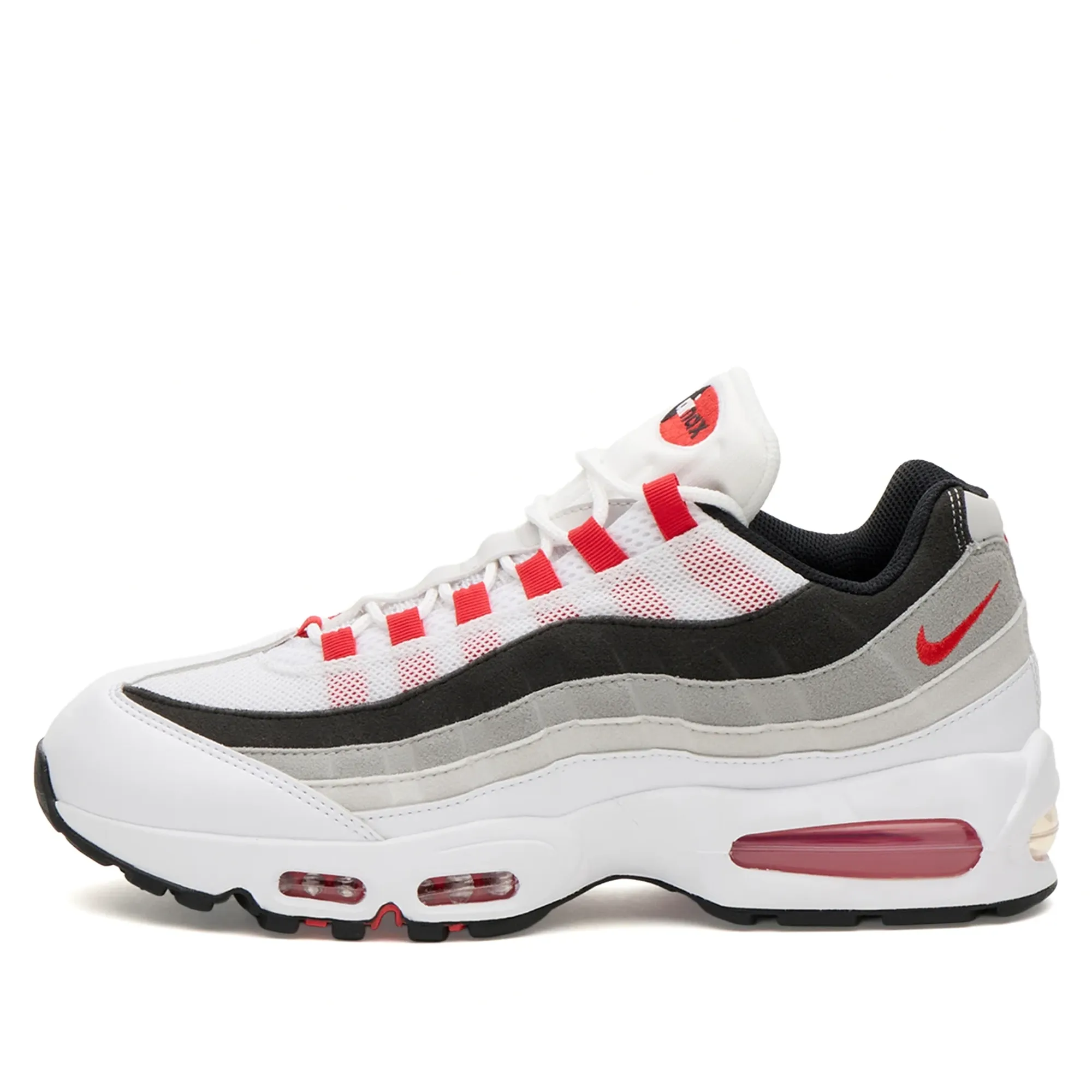 Nike Air Max 95 Big Bubble Sneaker White/Red/Black