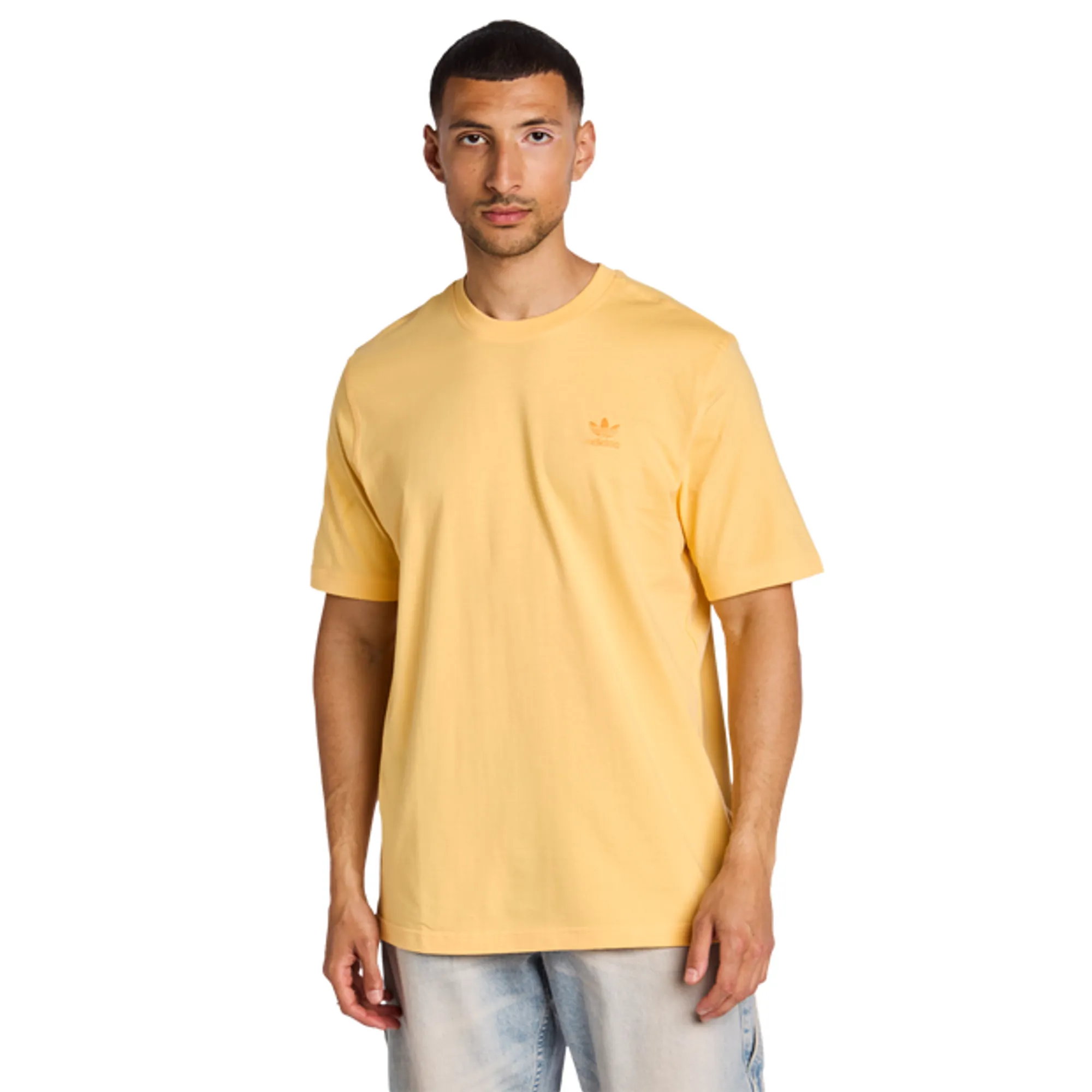 Adidas  Men T-Shirts - Yellow