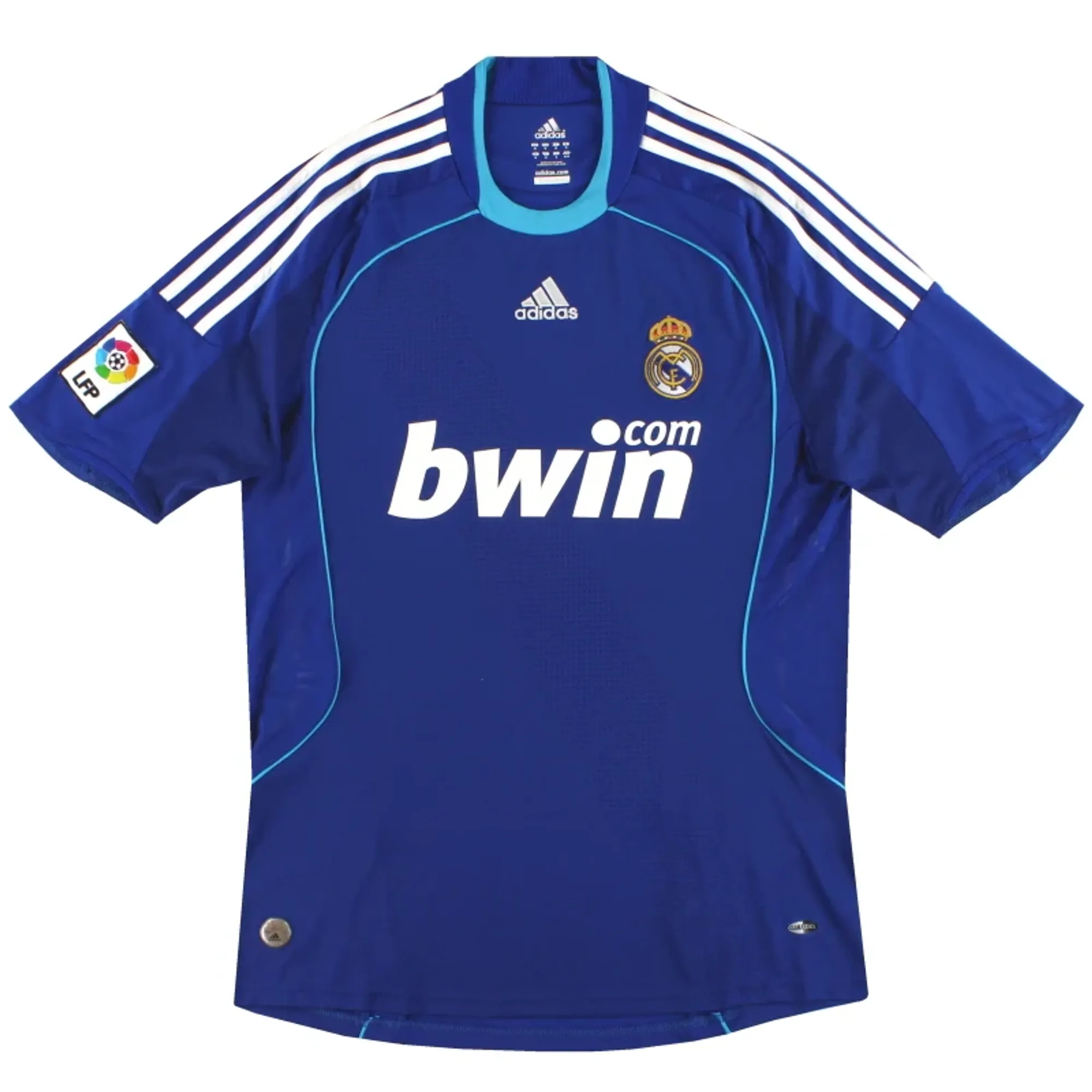 2008-09 Real Madrid adidas Away Shirt M - Real Madrid / Excellent 