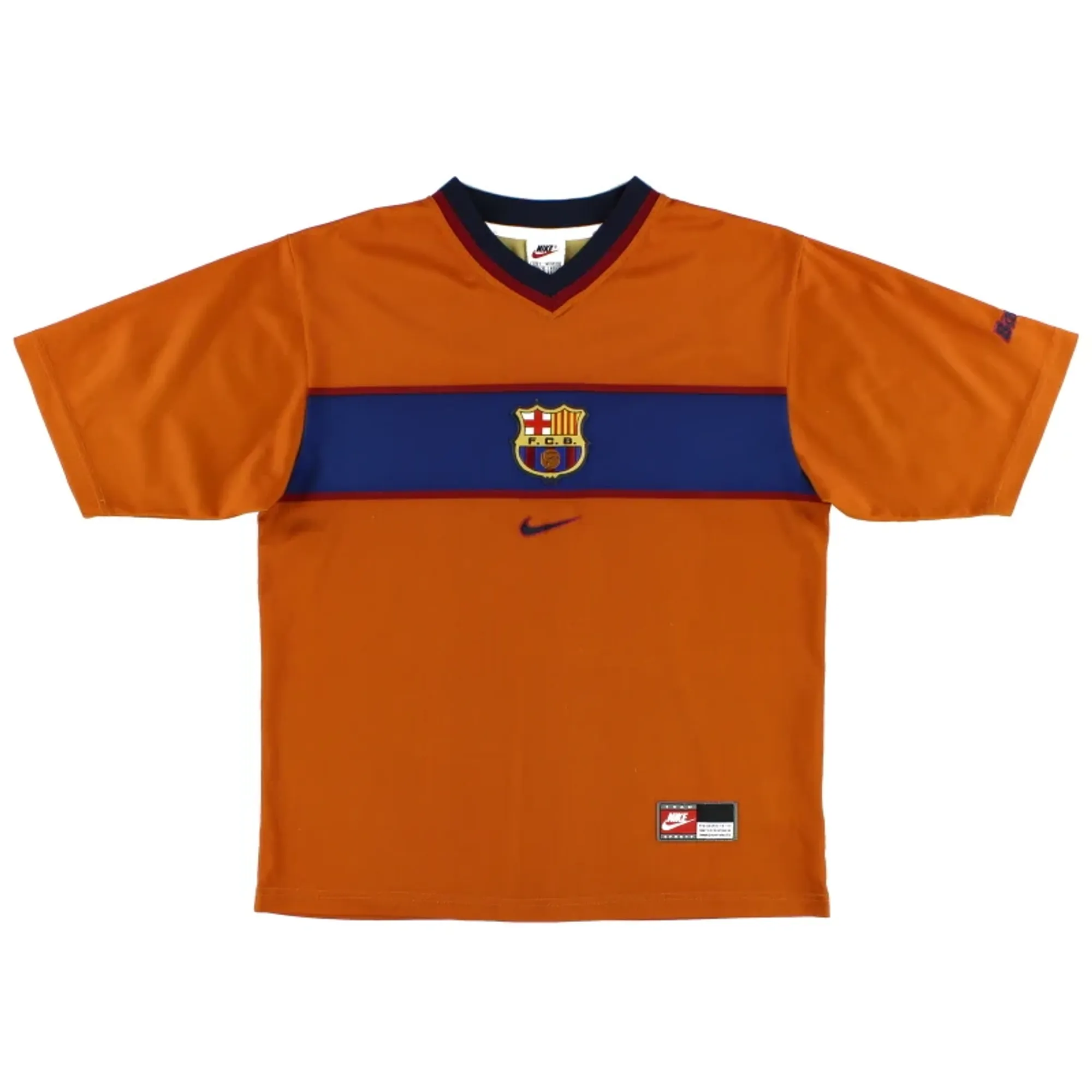 1998-00 Barcelona Nike Basic Third Shirt M - Barcelona / Excellent 