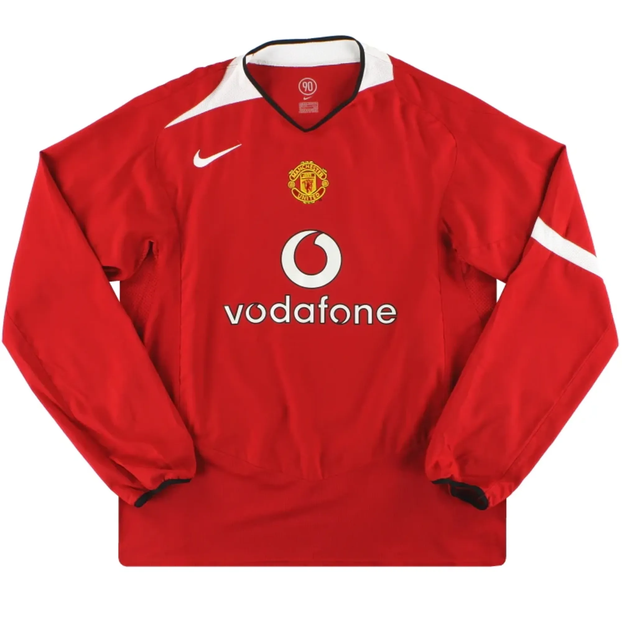 2004-06 Manchester United Nike Home Shirt L/S M - Manchester United / Excellent 