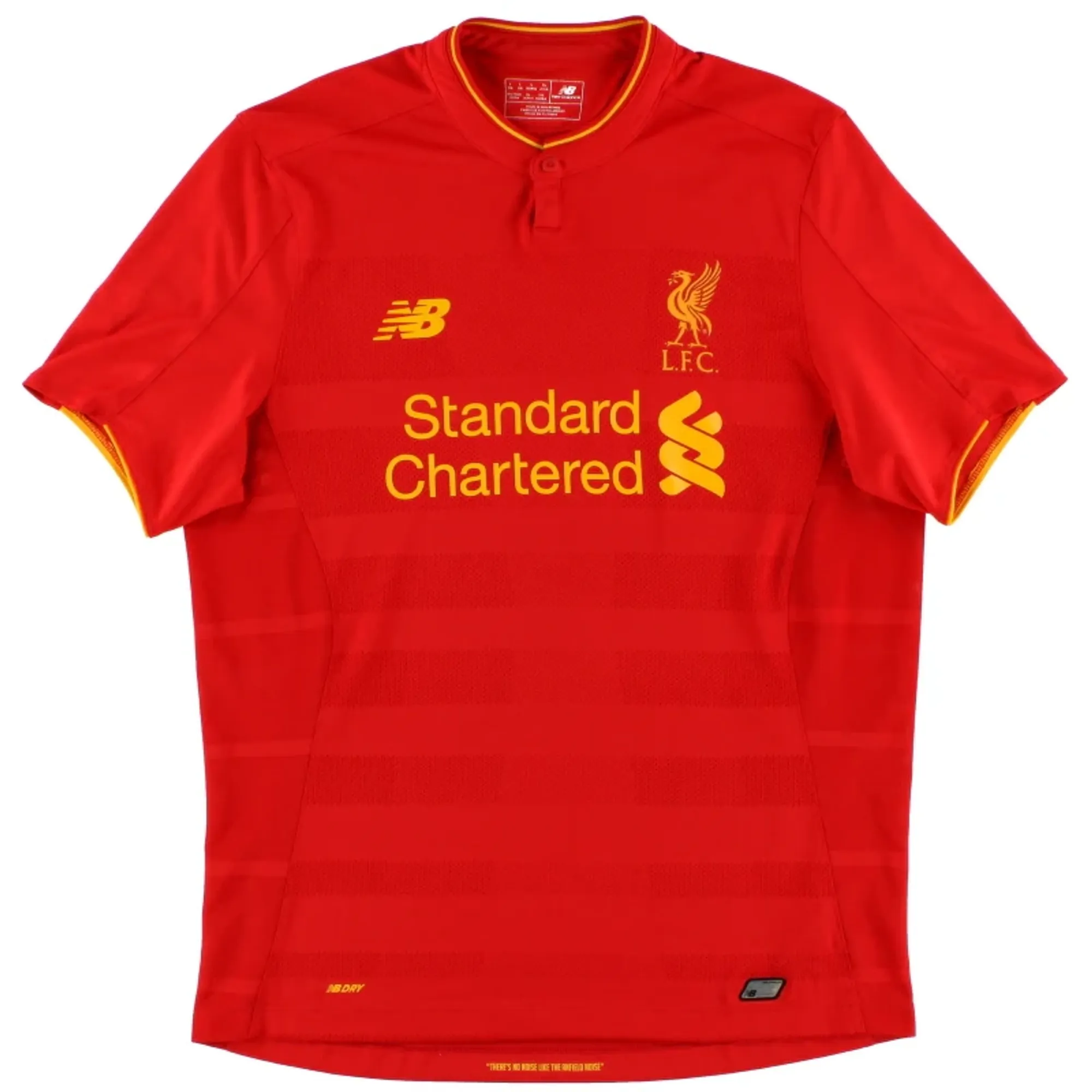 2016-17 Liverpool New Balance Home Shirt L - Liverpool / Excellent 