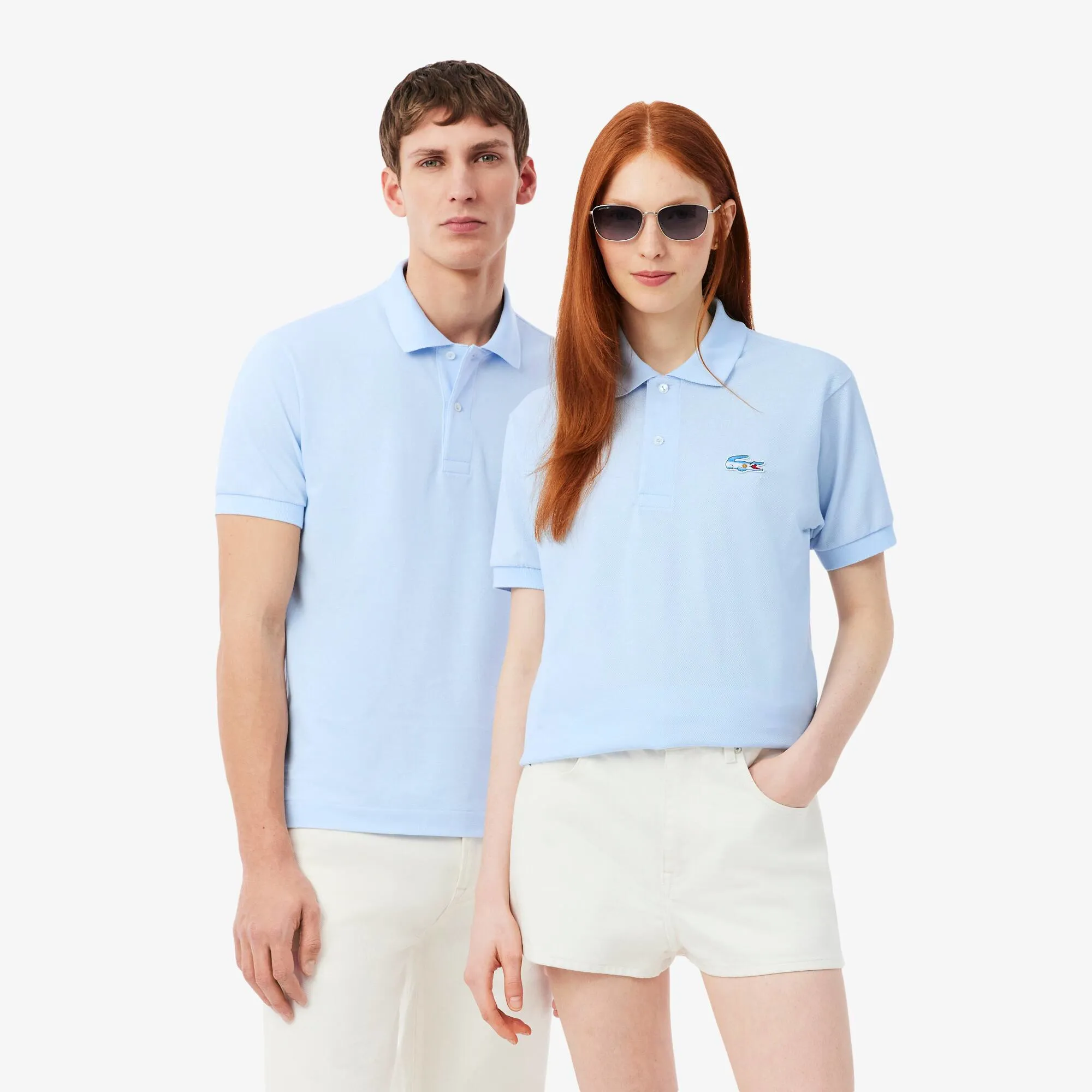 Lacoste Argentina Edition Classic Fit L.12.12 Original Polo Shirt - Light Blue