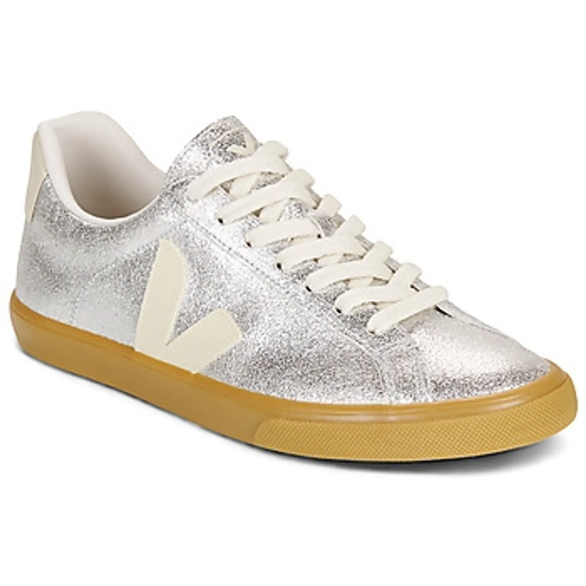Veja ESPLAR LOGO women's Shoes (Trainers) in Silver