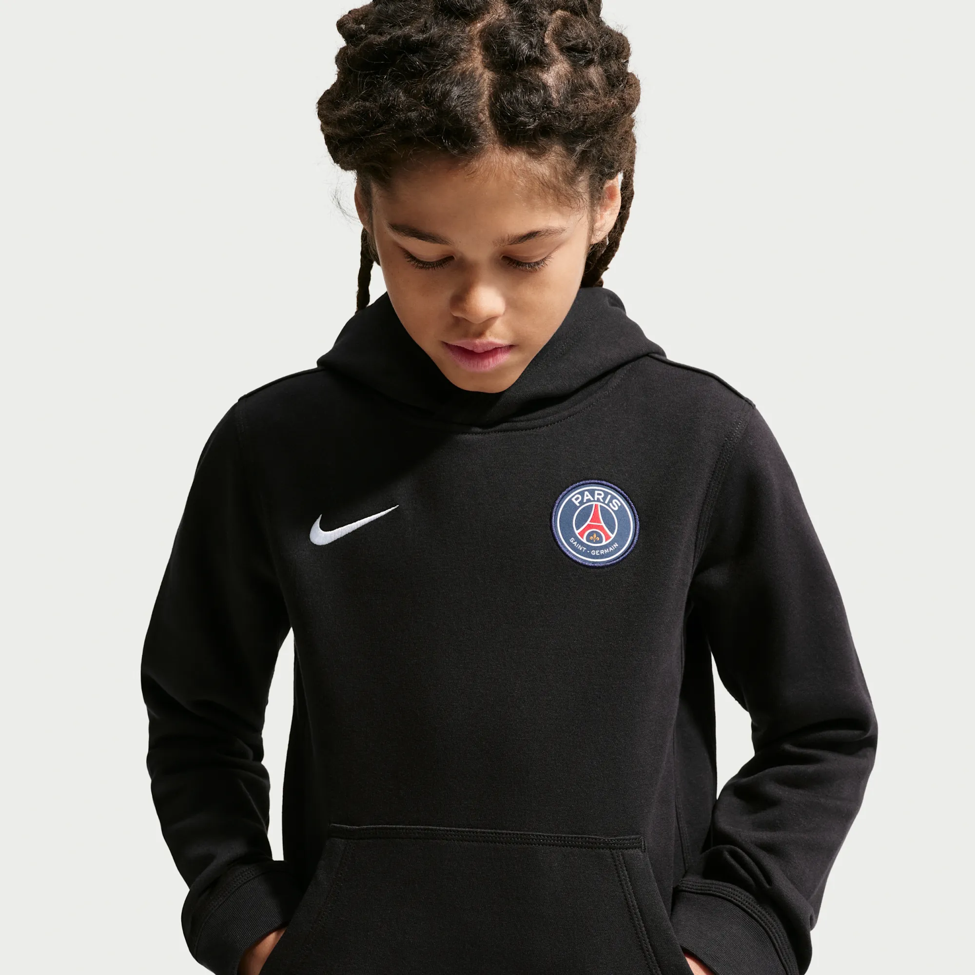 Nike Football Pullover Hoodie - Black - Fleece
