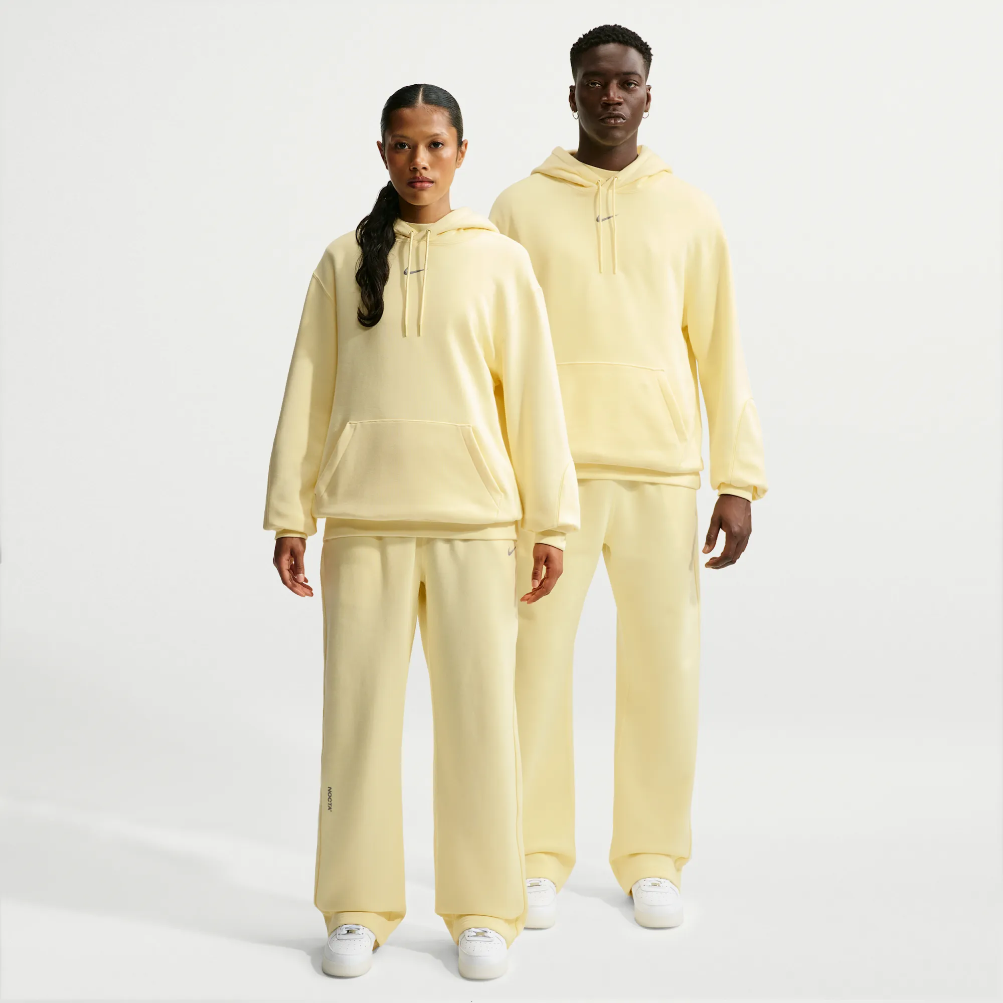 Nike NOCTA NOCTA Fleece CS Open-Hem Tracksuit Bottoms - Brown - Fleece