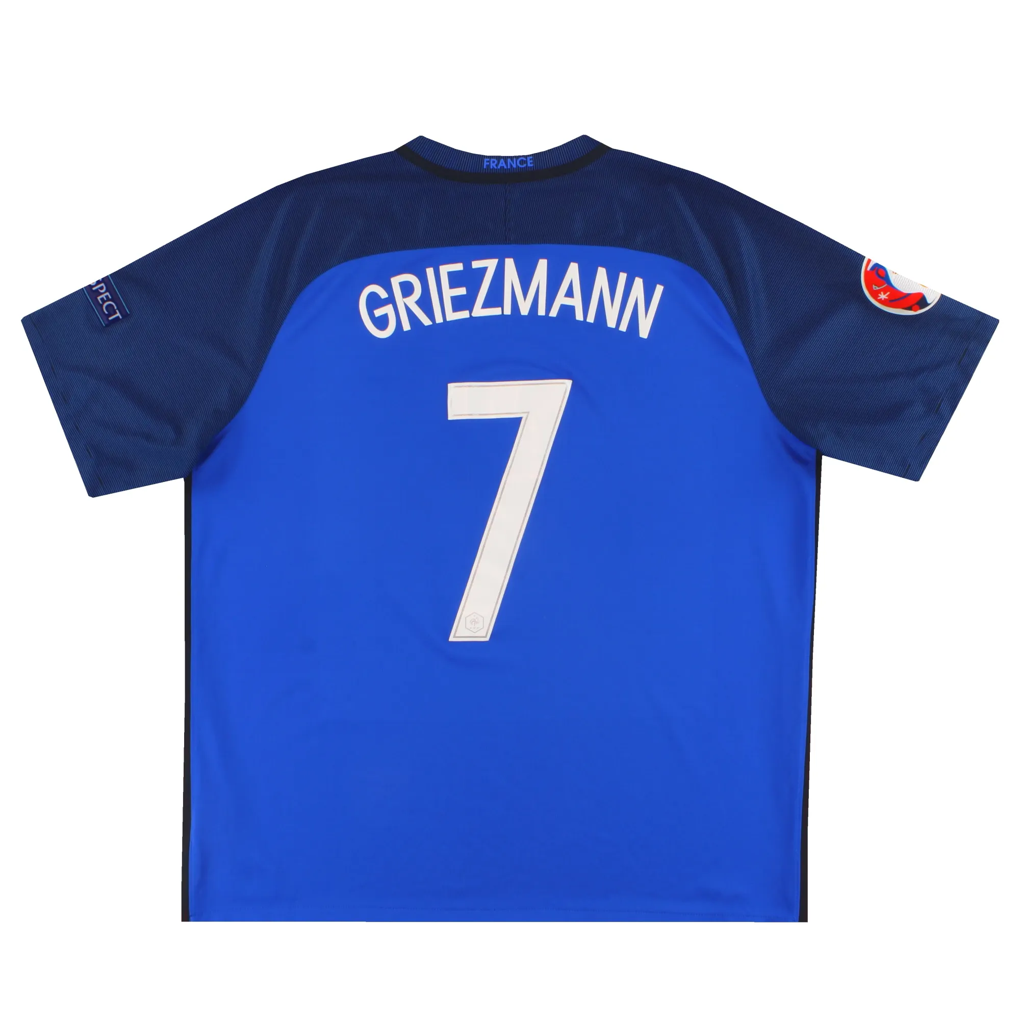 2016-17 France Nike Home Shirt Griezmann #7 XXL - France / Excellent 
