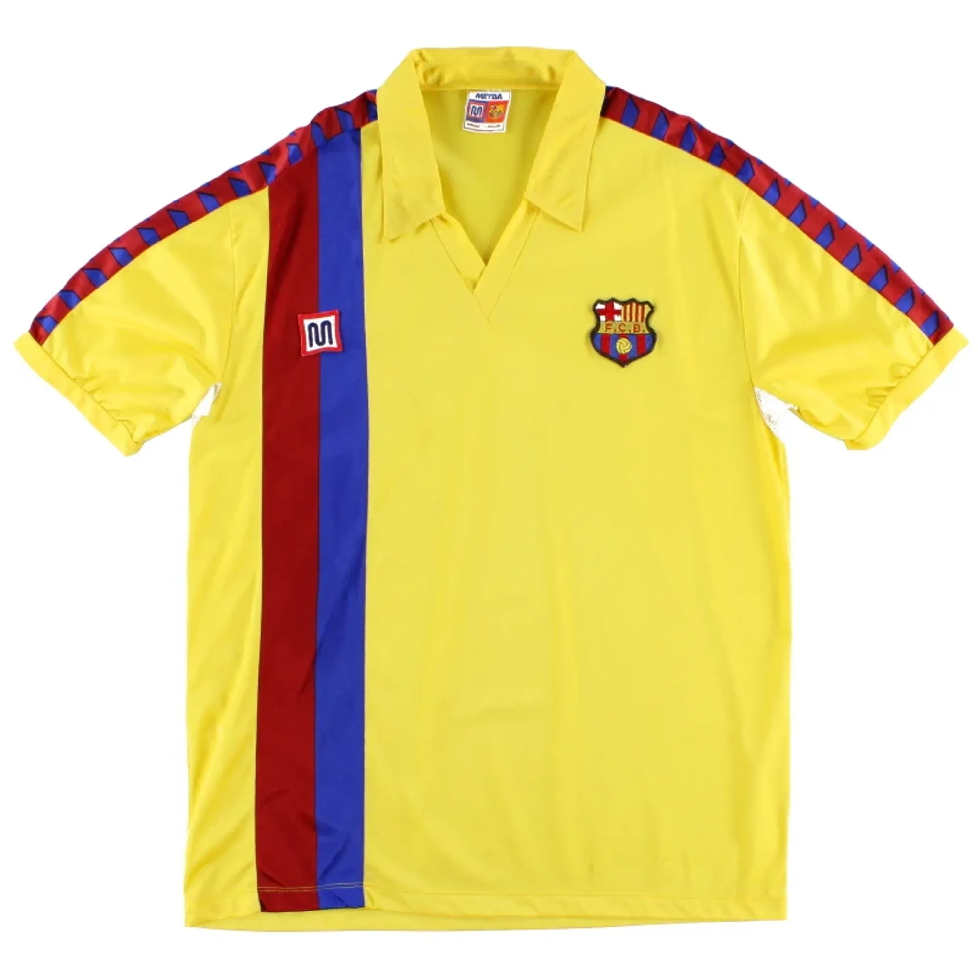 1984-89 Barcelona Away Shirt XL - Barcelona / Excellent 