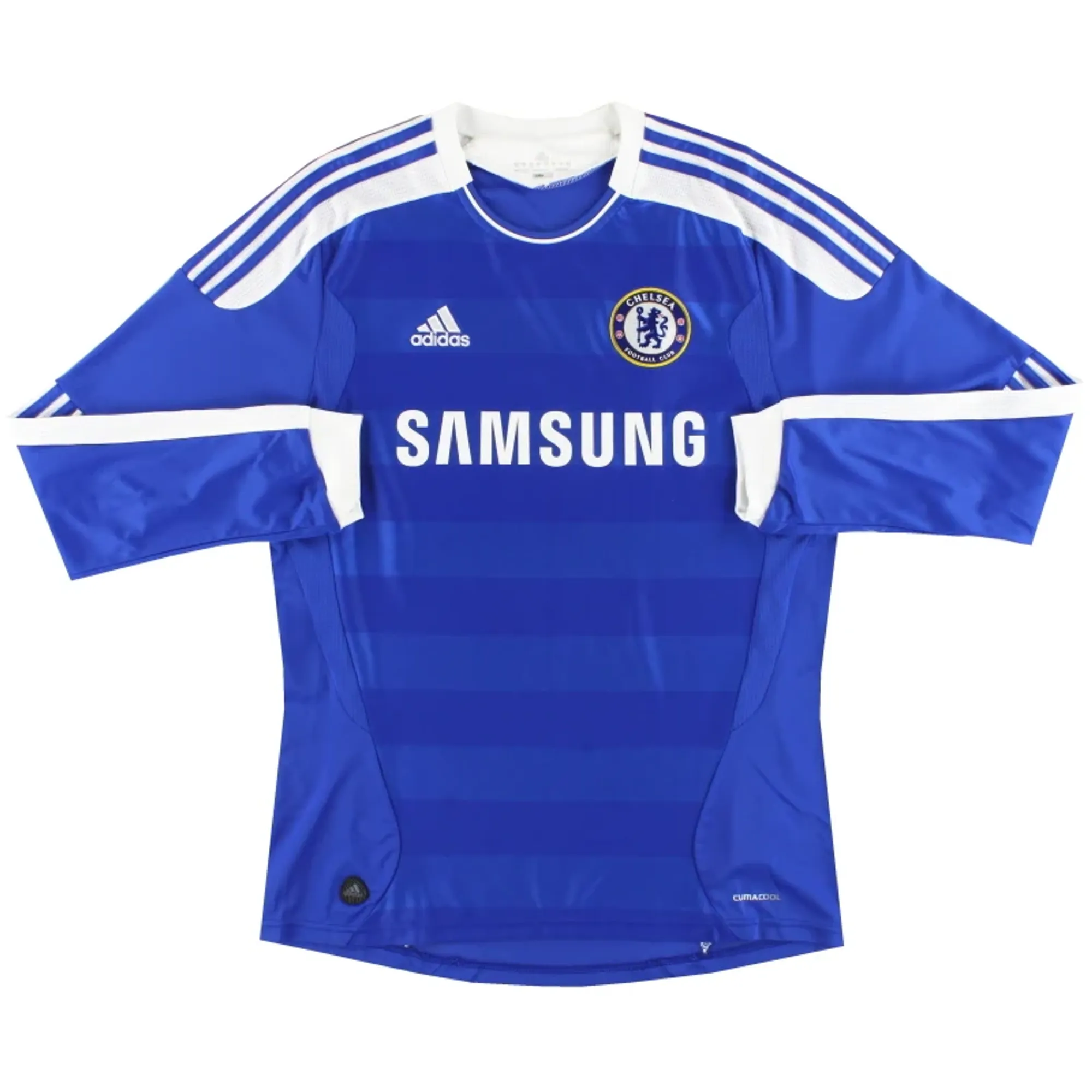 2011-12 Chelsea adidas Home Shirt L/S S - Chelsea / Excellent 