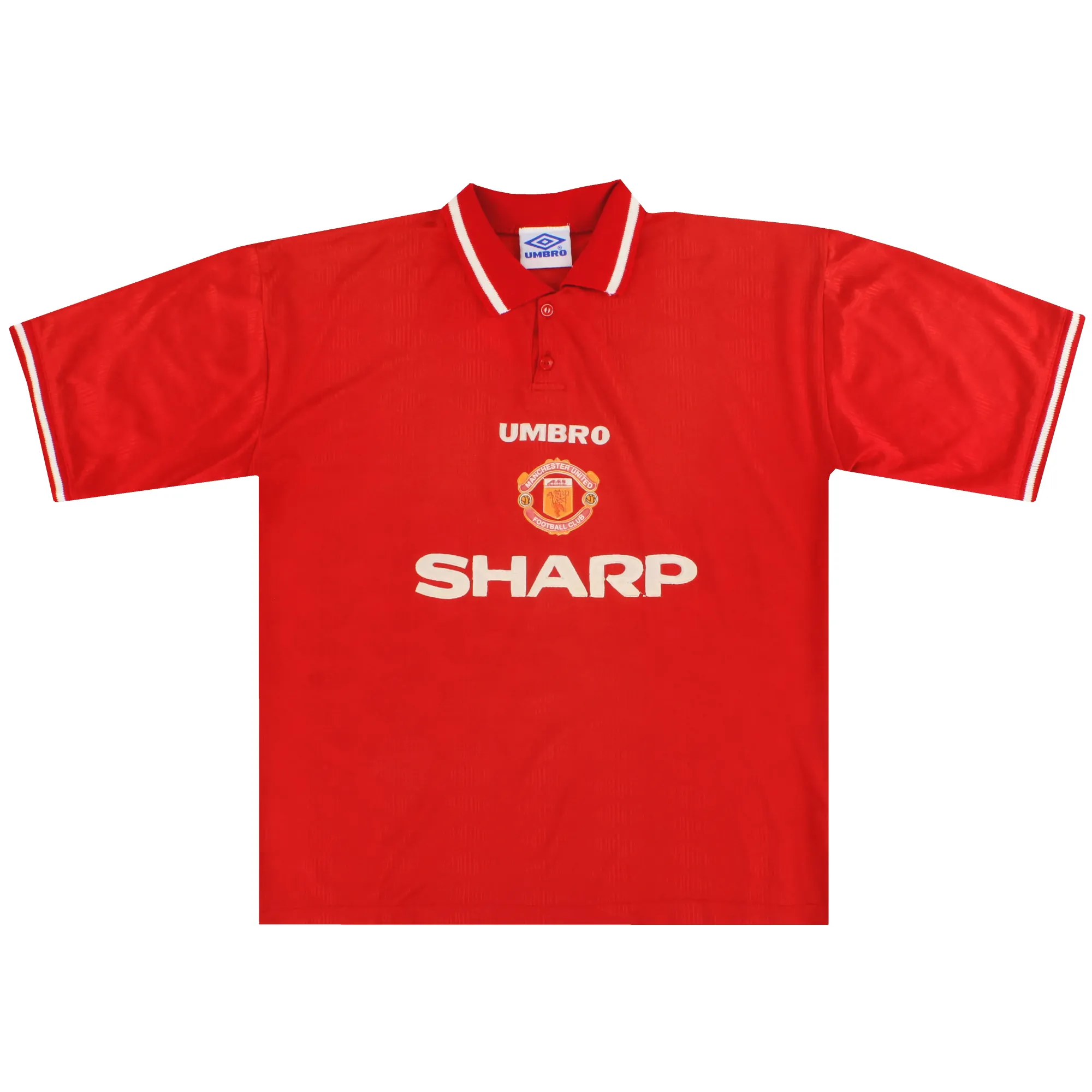 1992-94 Manchester United Umbro Training Shirt L - Manchester United / Excellent 