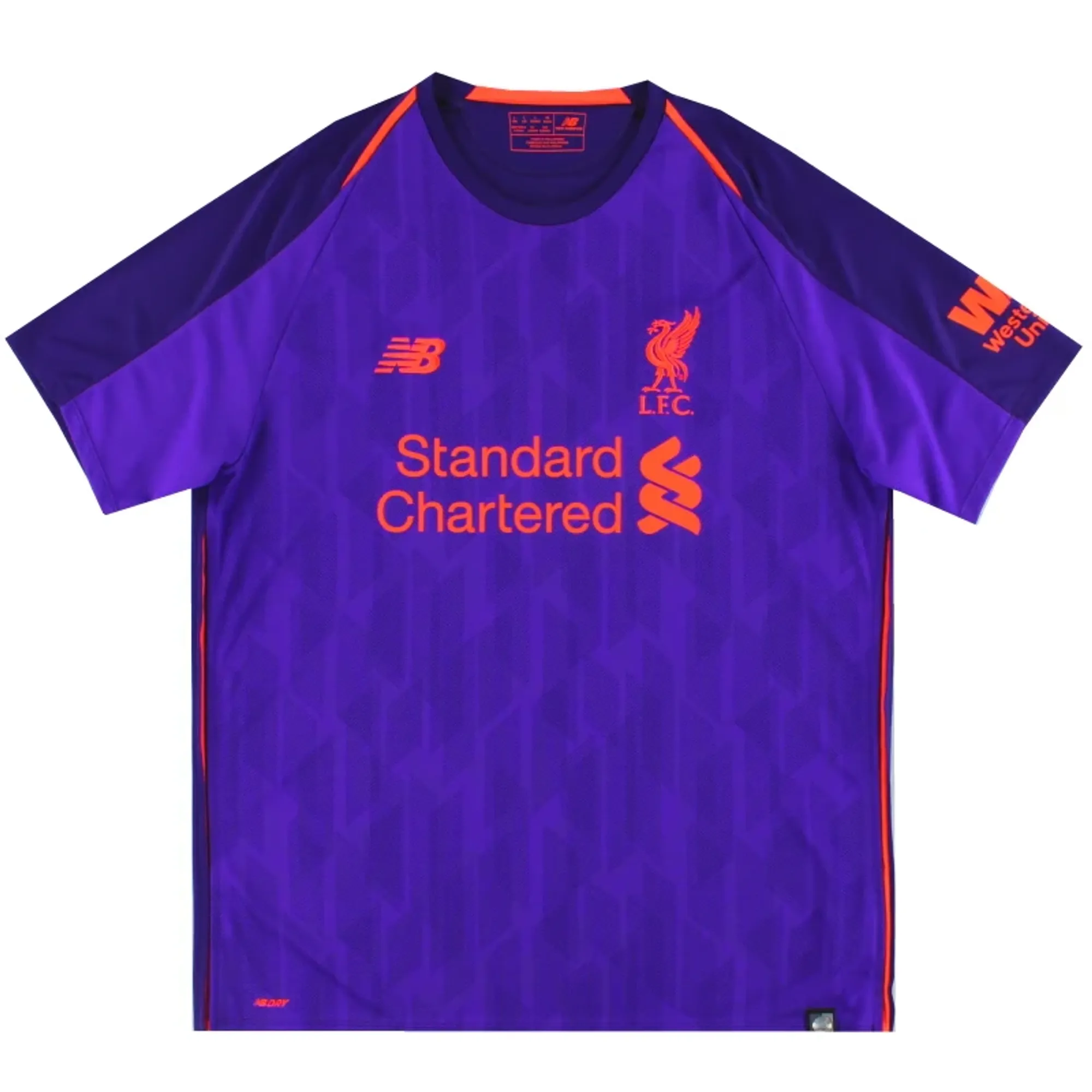 2018-19 Liverpool New Balance Away Shirt L - Liverpool / Excellent 