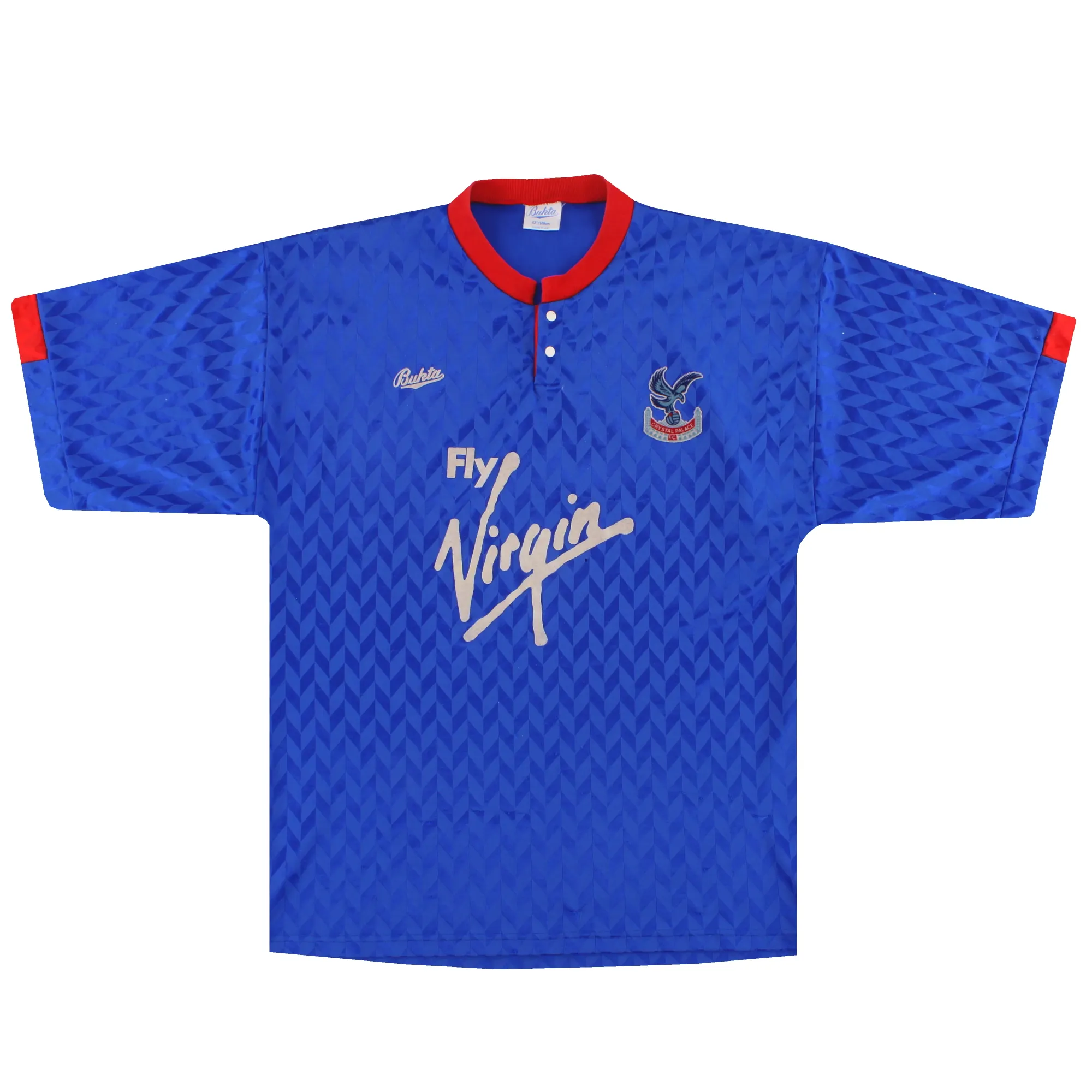 1990-91 Crystal Palace Bukta Away Shirt L - Crystal Palace / Very Good 