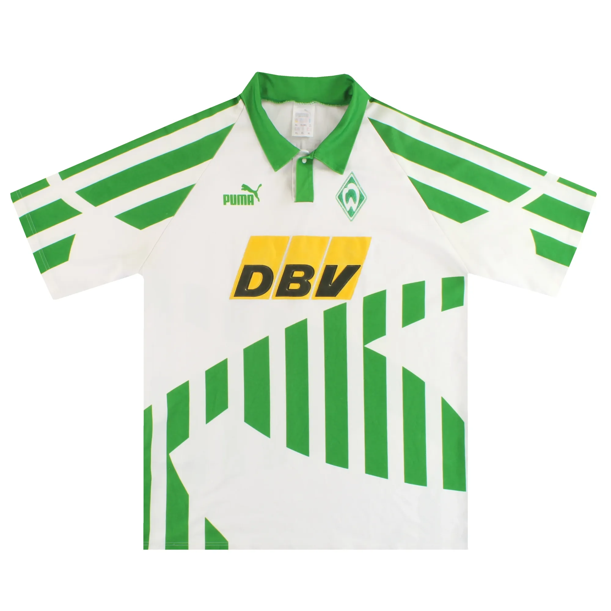 1994-95 Werder Bremen Puma Home Shirt XL - Other German Clubs / Excellent 