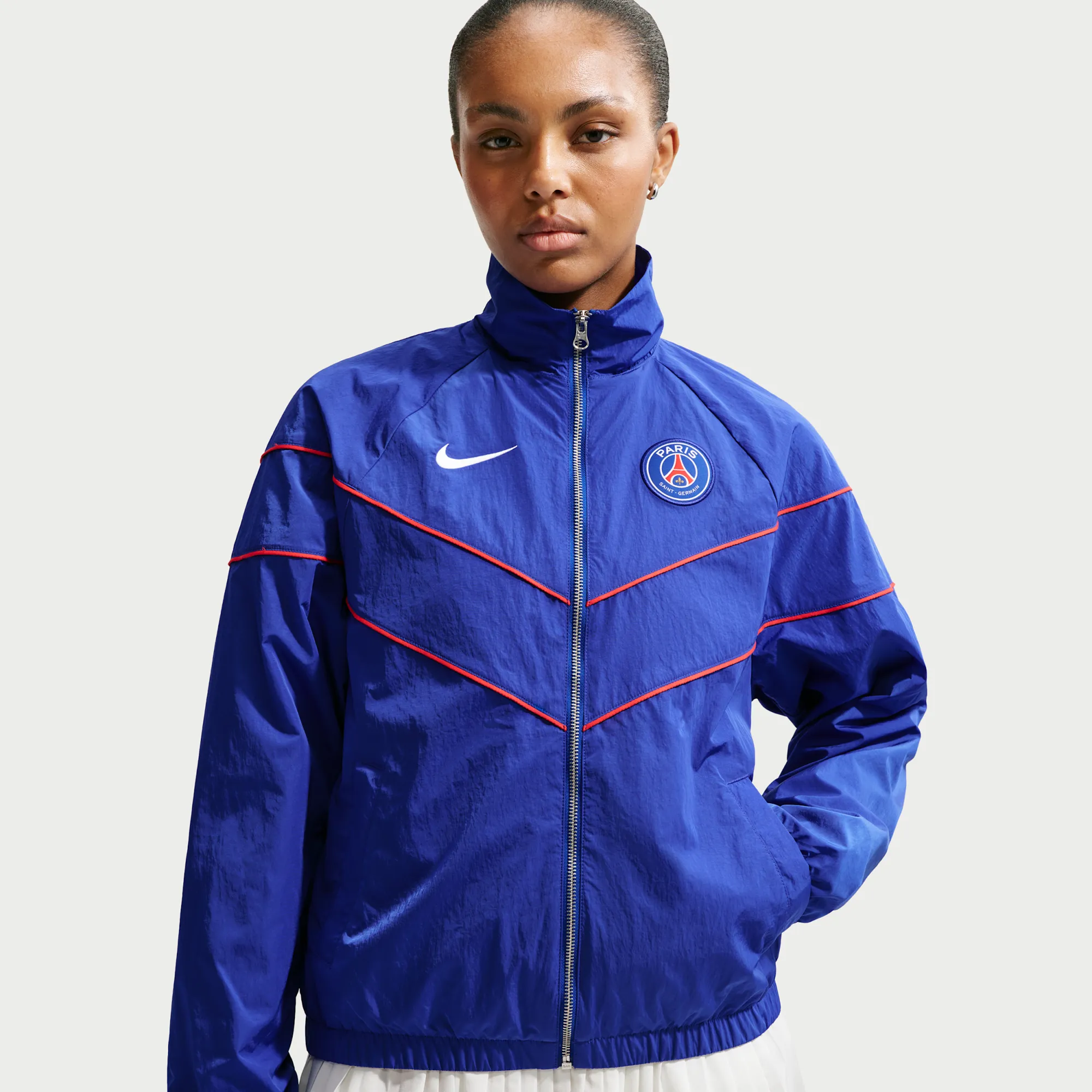 Nike Football UV Woven Full-Zip Anthem Jacket - Blue