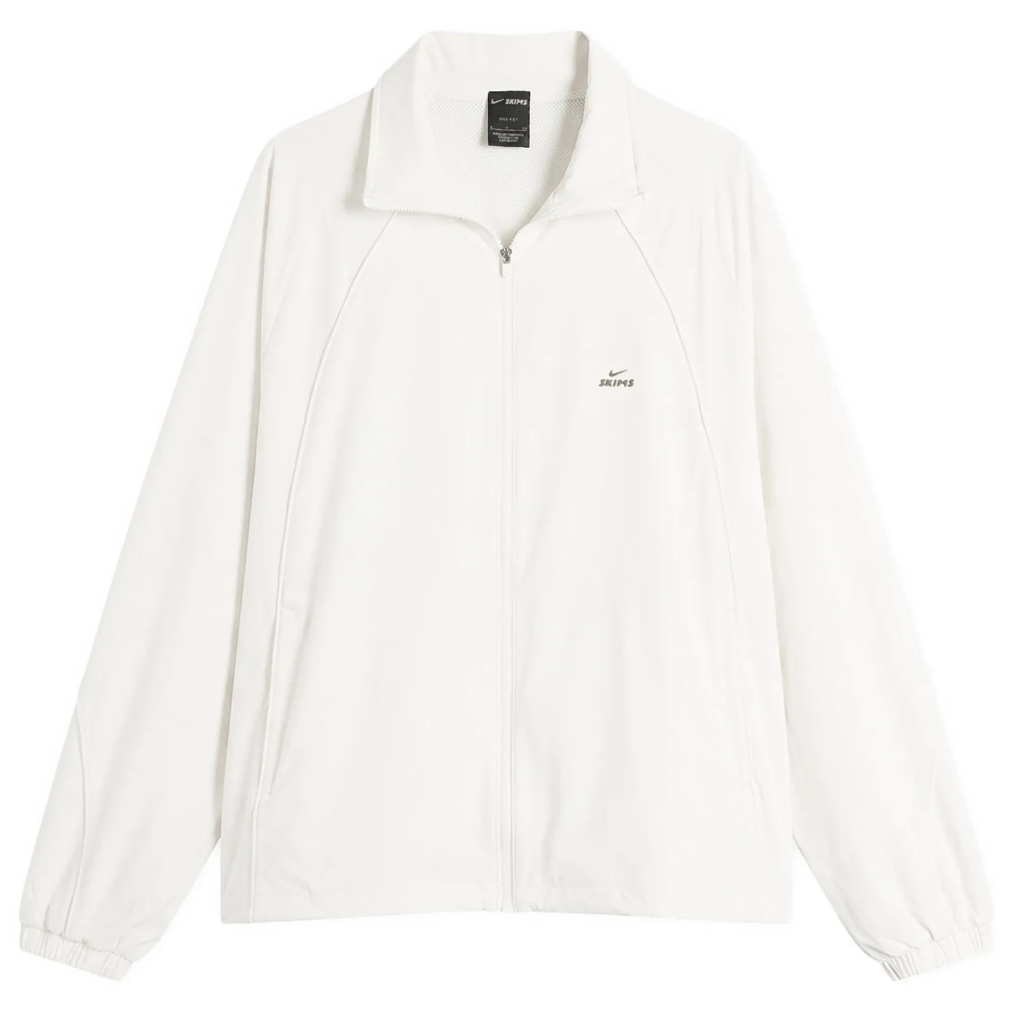 Nike Women's x SKIMS Stretch Nylon Oversized Jacket Ivory