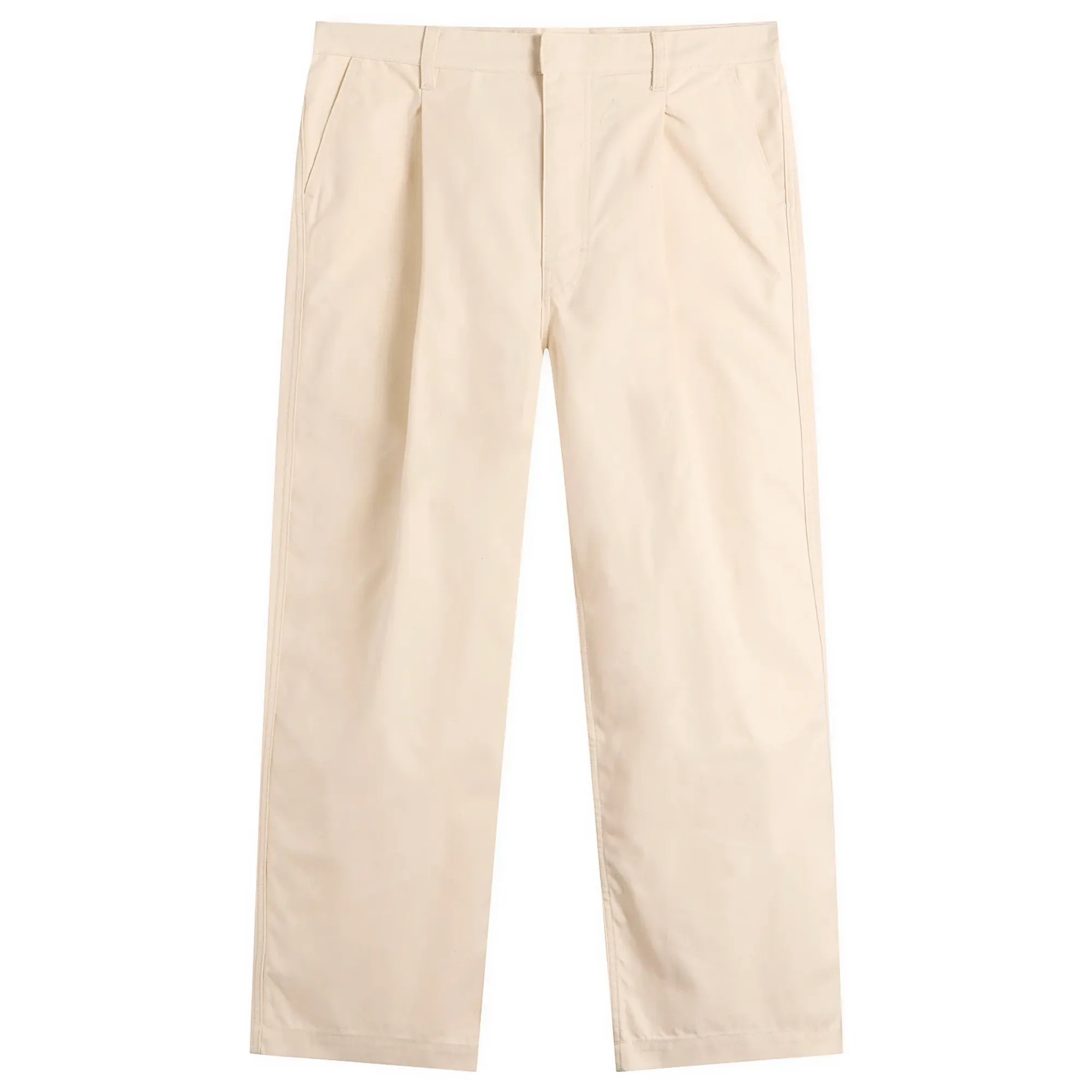 Drôle de Monsieur Men's Wide Leg Pants Off White