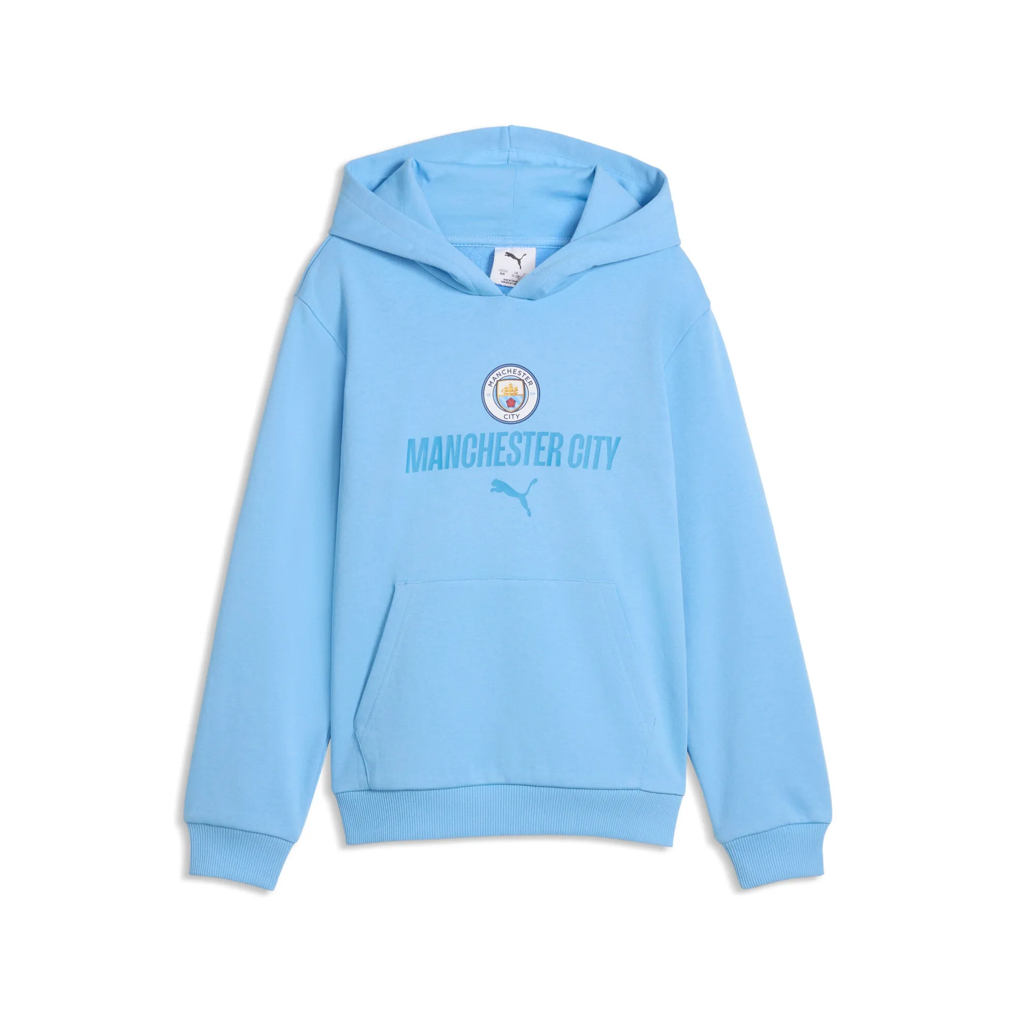 Manchester City ftblCulture Hoodie Youth in Blue | Size 5-6 Youth