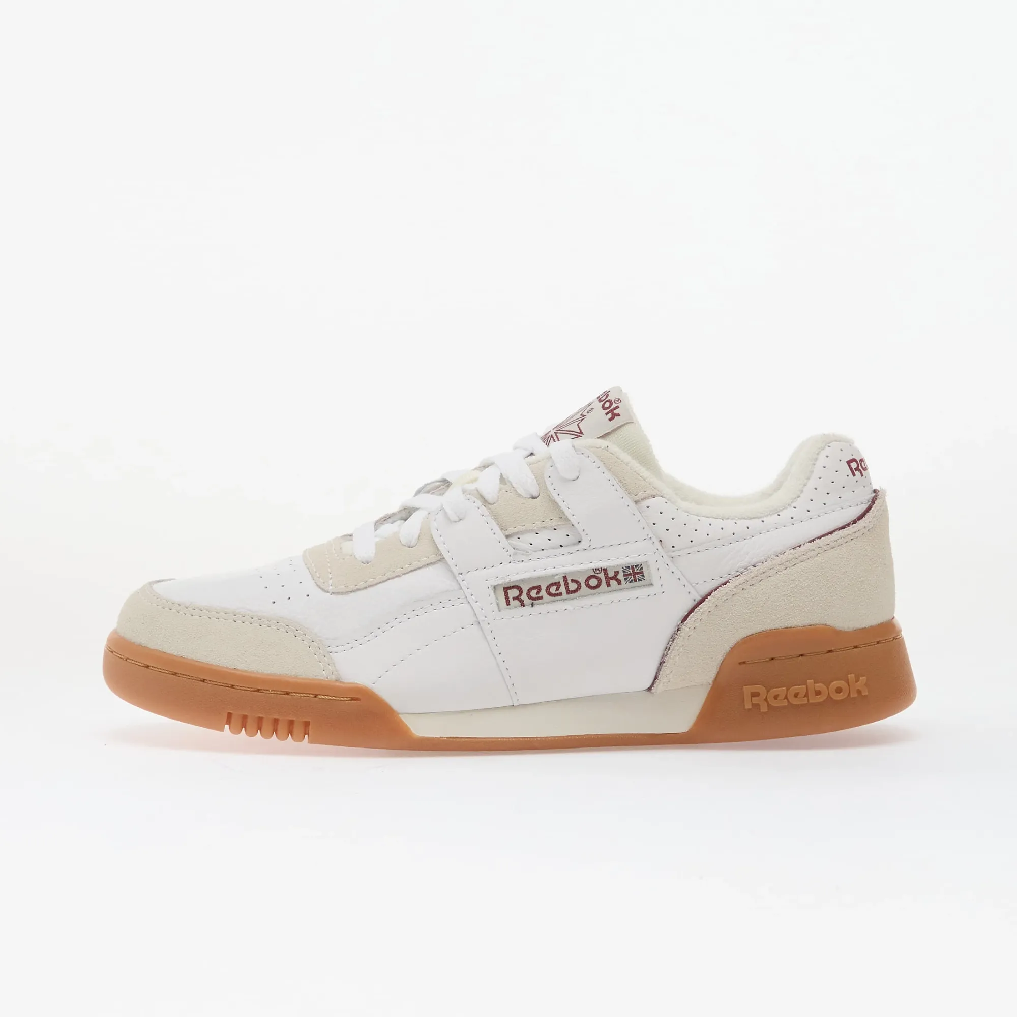 Sneakers Reebok Workout Plus White/ Classic Burgundy/ Chalk Eur 45