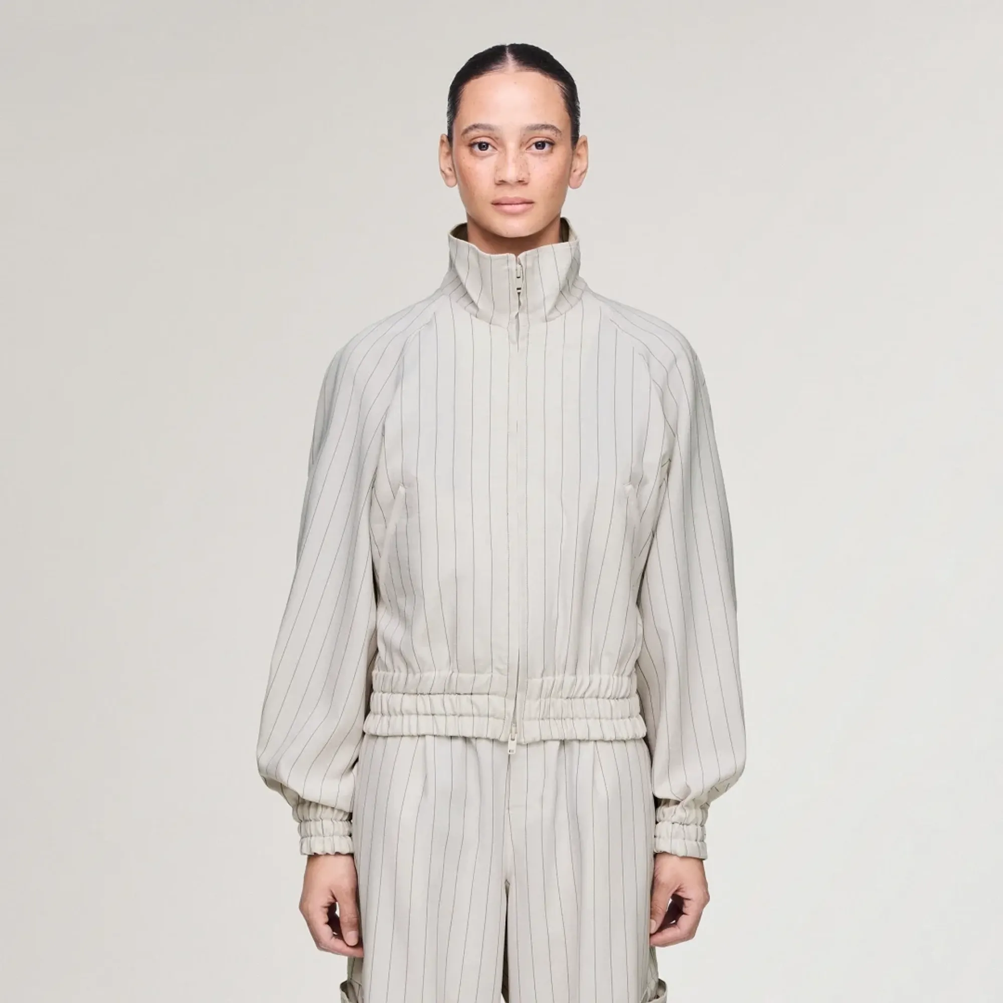 adidas Y-3 PINSTRIPE SPORT UNIFORM BLOUSON