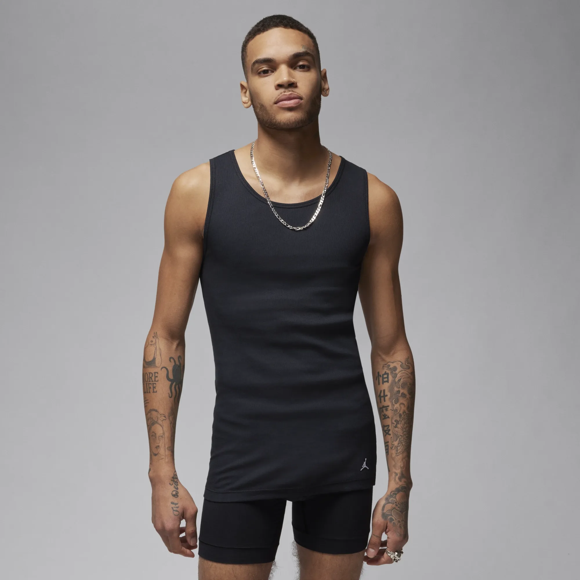 Nike Jordan Men's Base Tank Top Tops (2-Pack) - Black