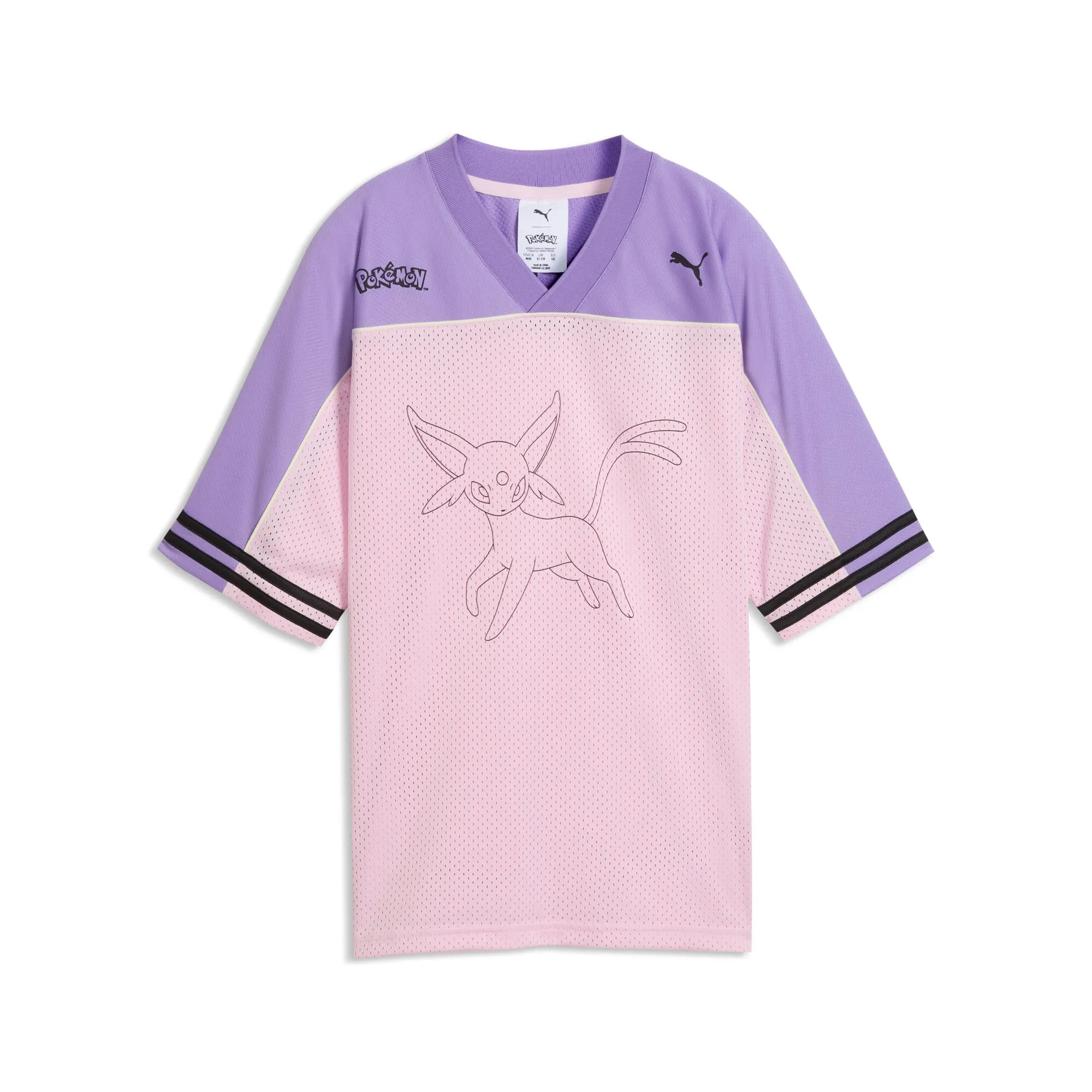 PUMA x POKÃMON Oversized Jersey Youth in Pink | Size 11-12 Youth
