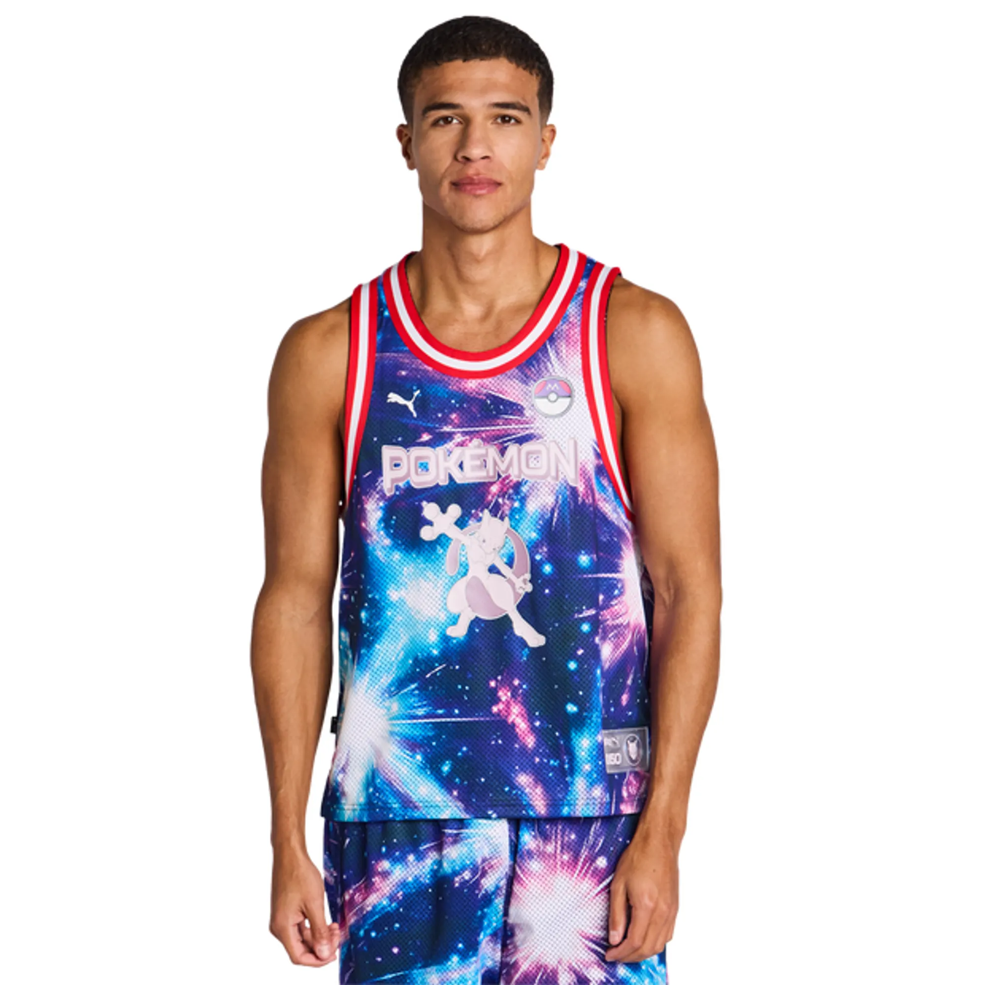 PUMA x POKÃMON Mewtwo Jersey Men in Black | Size Large