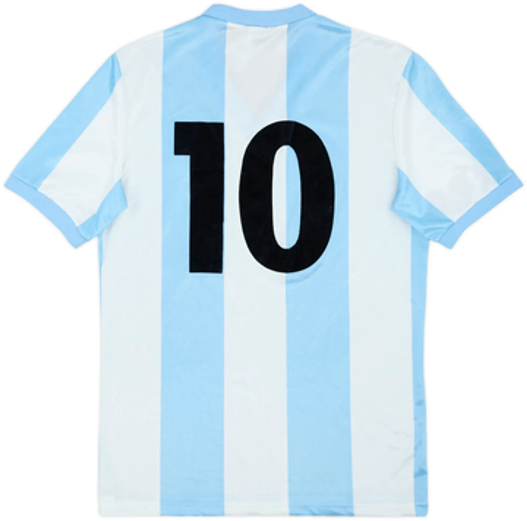 1984-86 Argentina Home Shirt #10 - 7/10 - (XL)