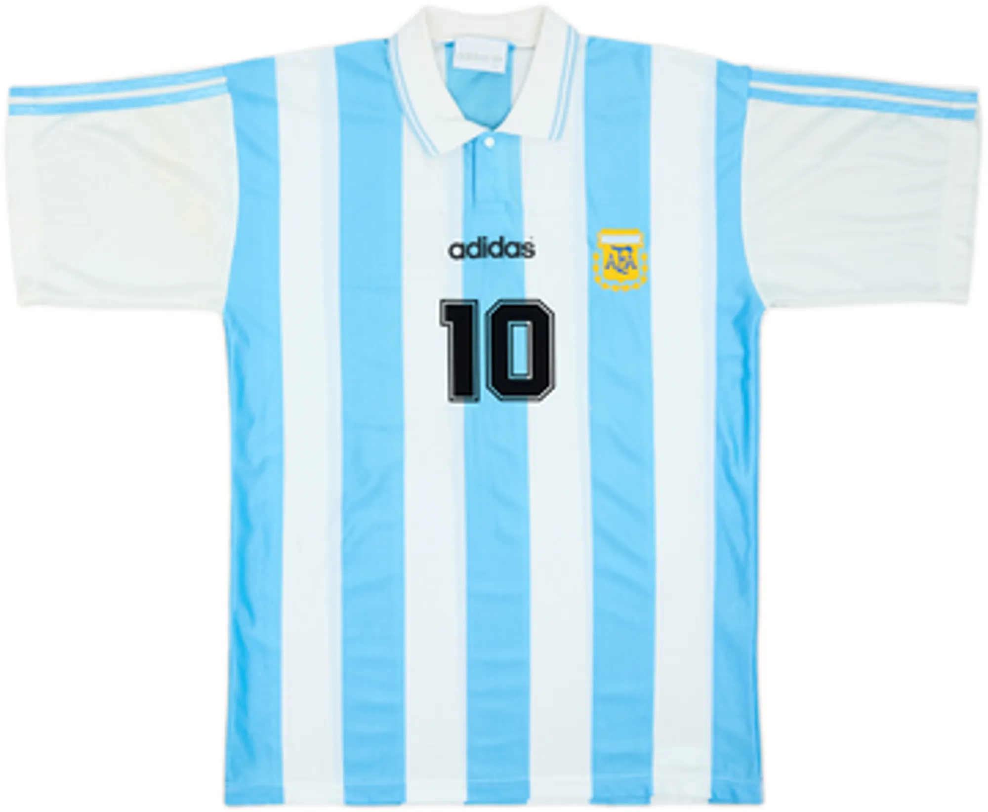 1994 Argentina Home Shirt Maradona #10 - 9/10 - (L)