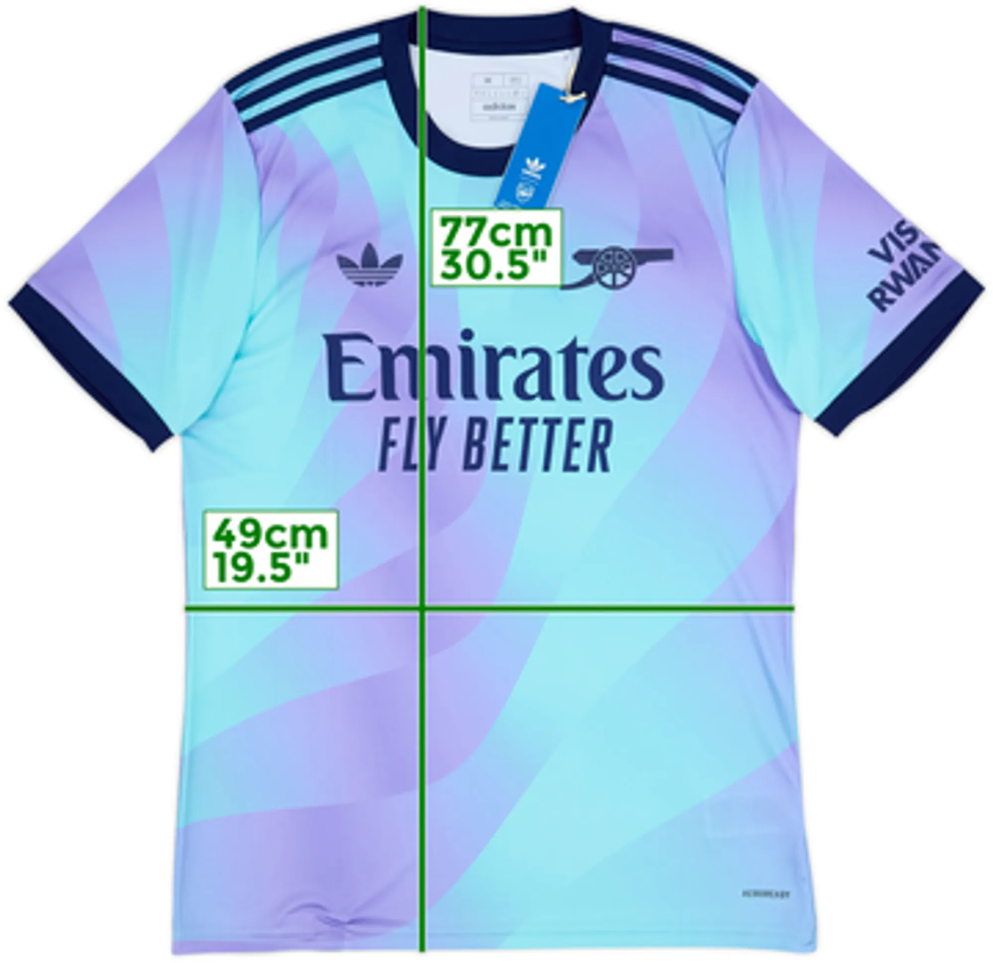 2024-25 Arsenal Third Shirt (M)