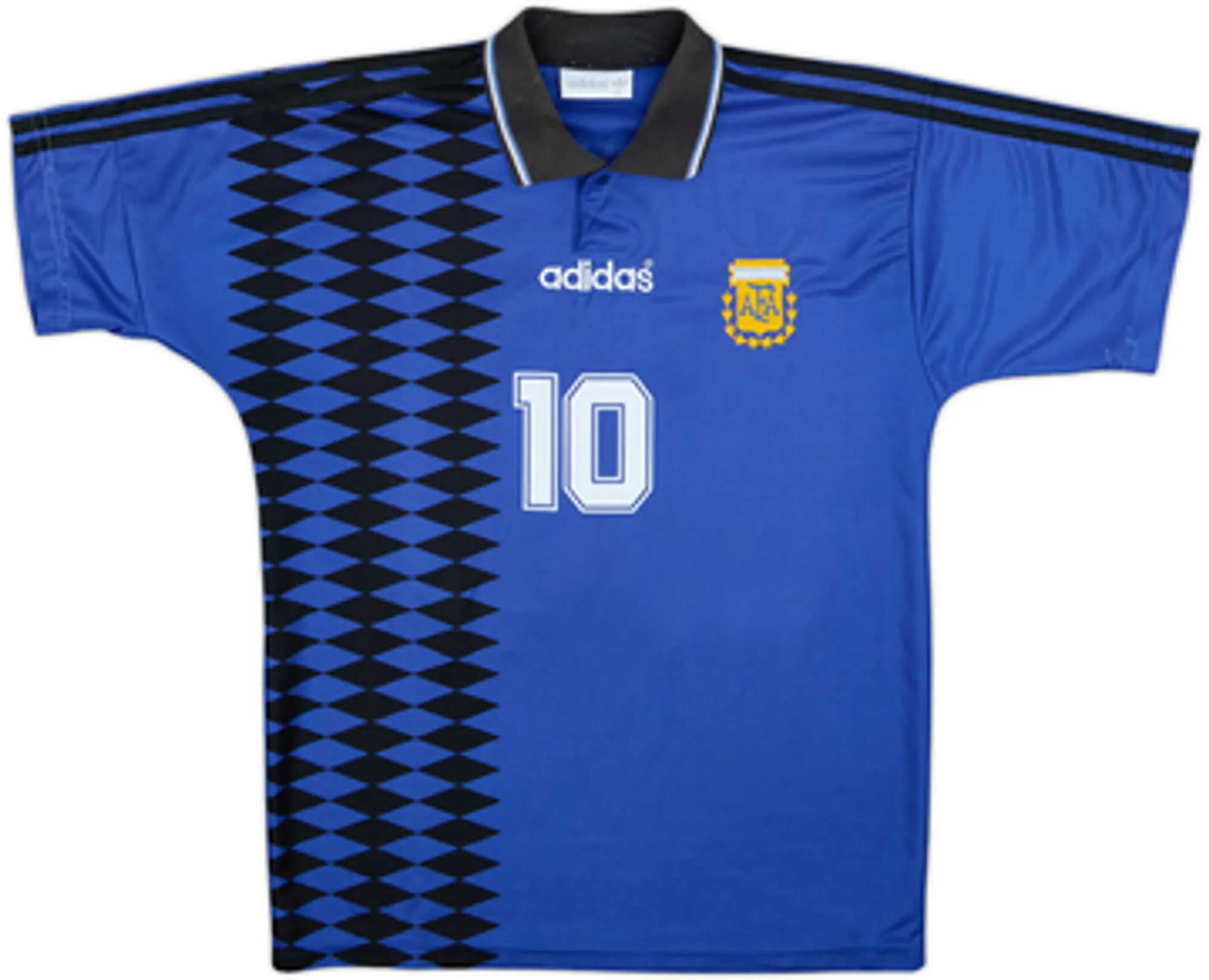 1994-97 Argentina Away Shirt Maradona #10 - 5/10 - (S)