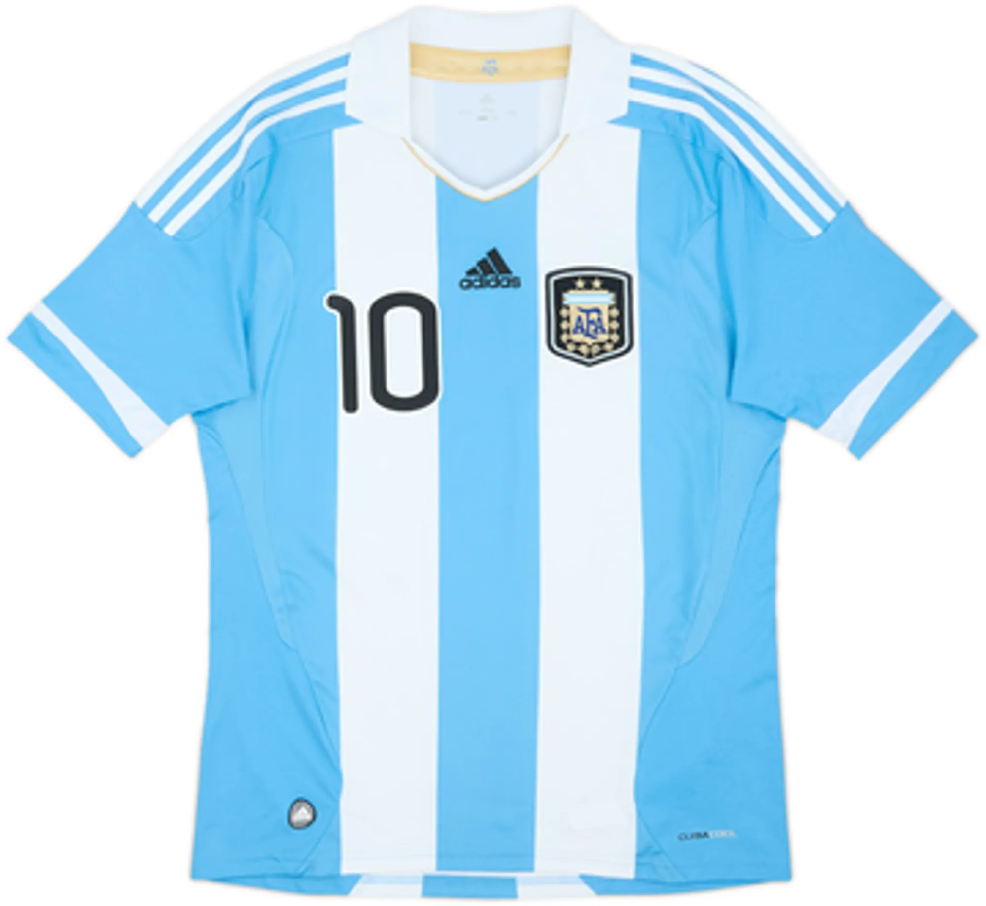 2011-13 Argentina Home Shirt Messi #10 - 10/10 - (M)
