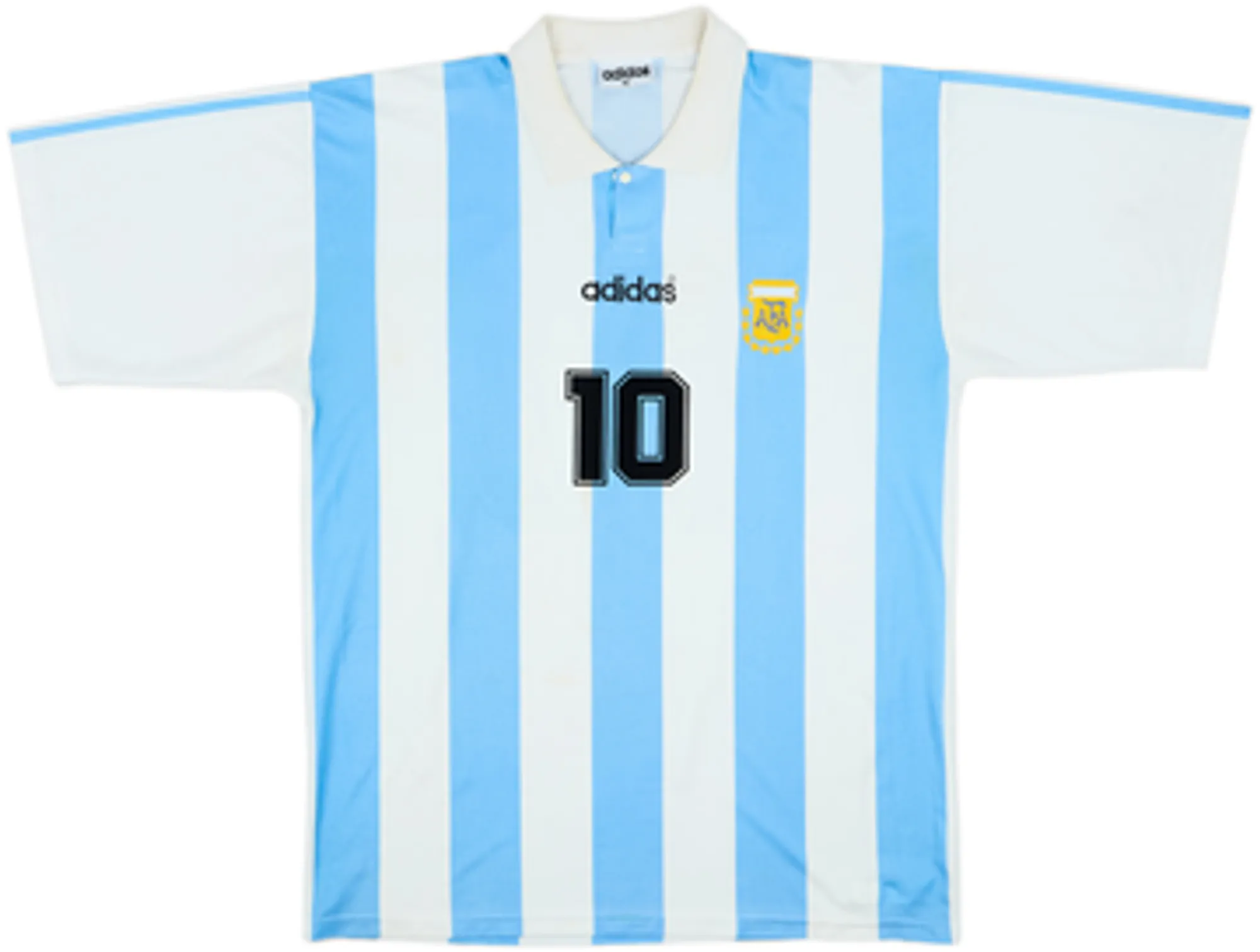 1994 Argentina Home Shirt Maradona #10 - 6/10 - (XL)
