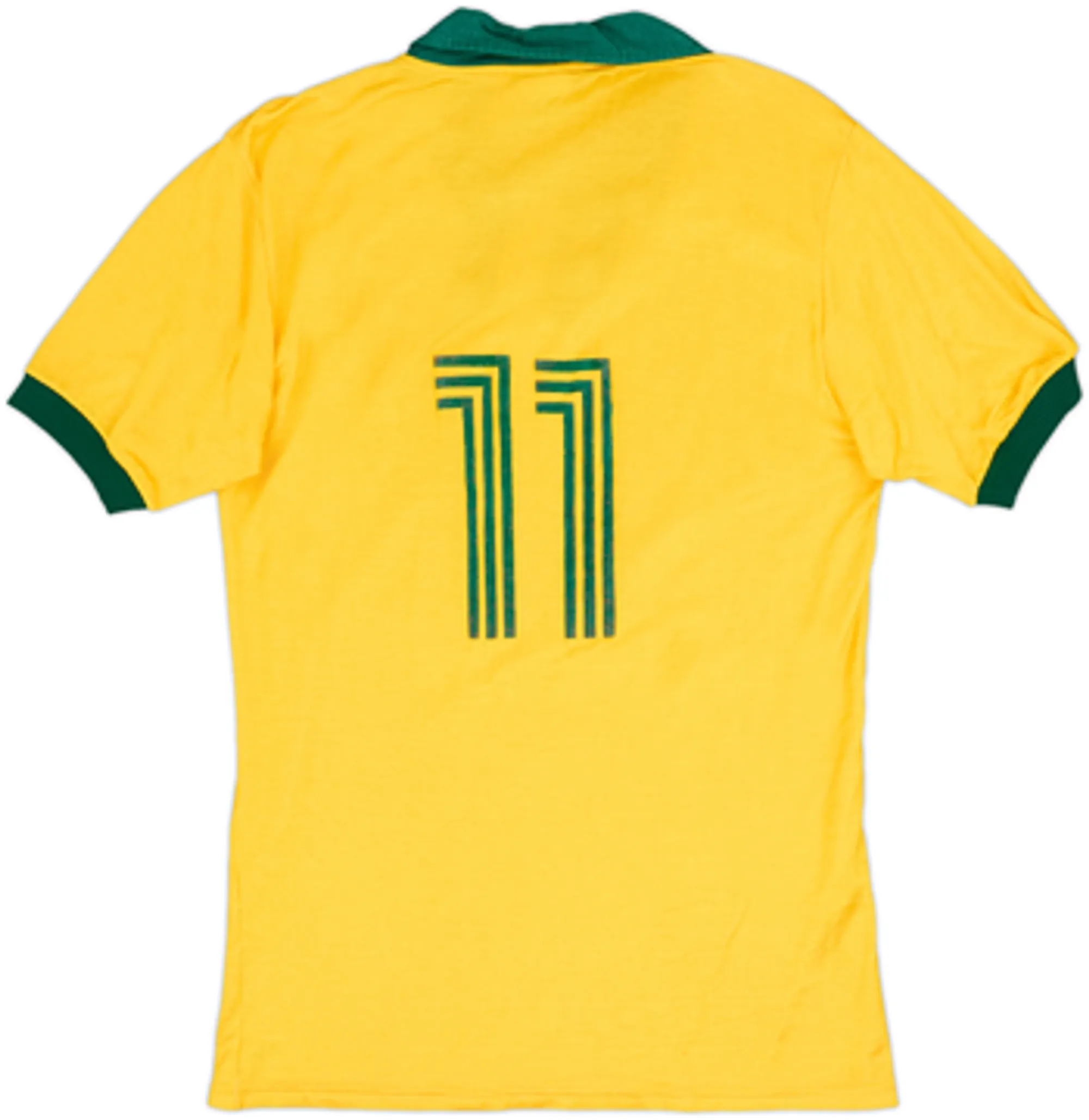 1985-88 Brazil Home Shirt #11 - 9/10 - (S)
