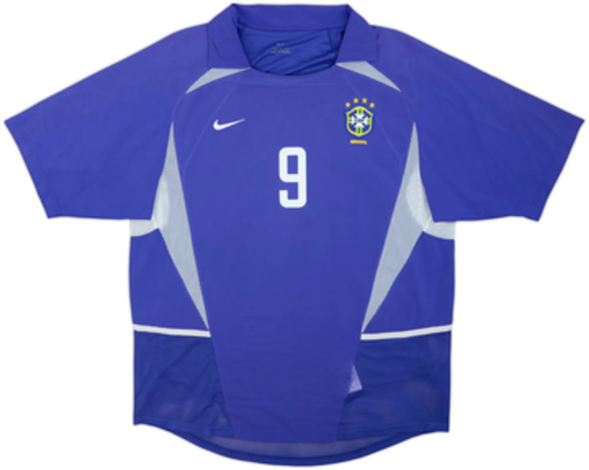 2002-04 Brazil Player Issue Away Shirt Ronaldo #9 - 9/10 - (M)