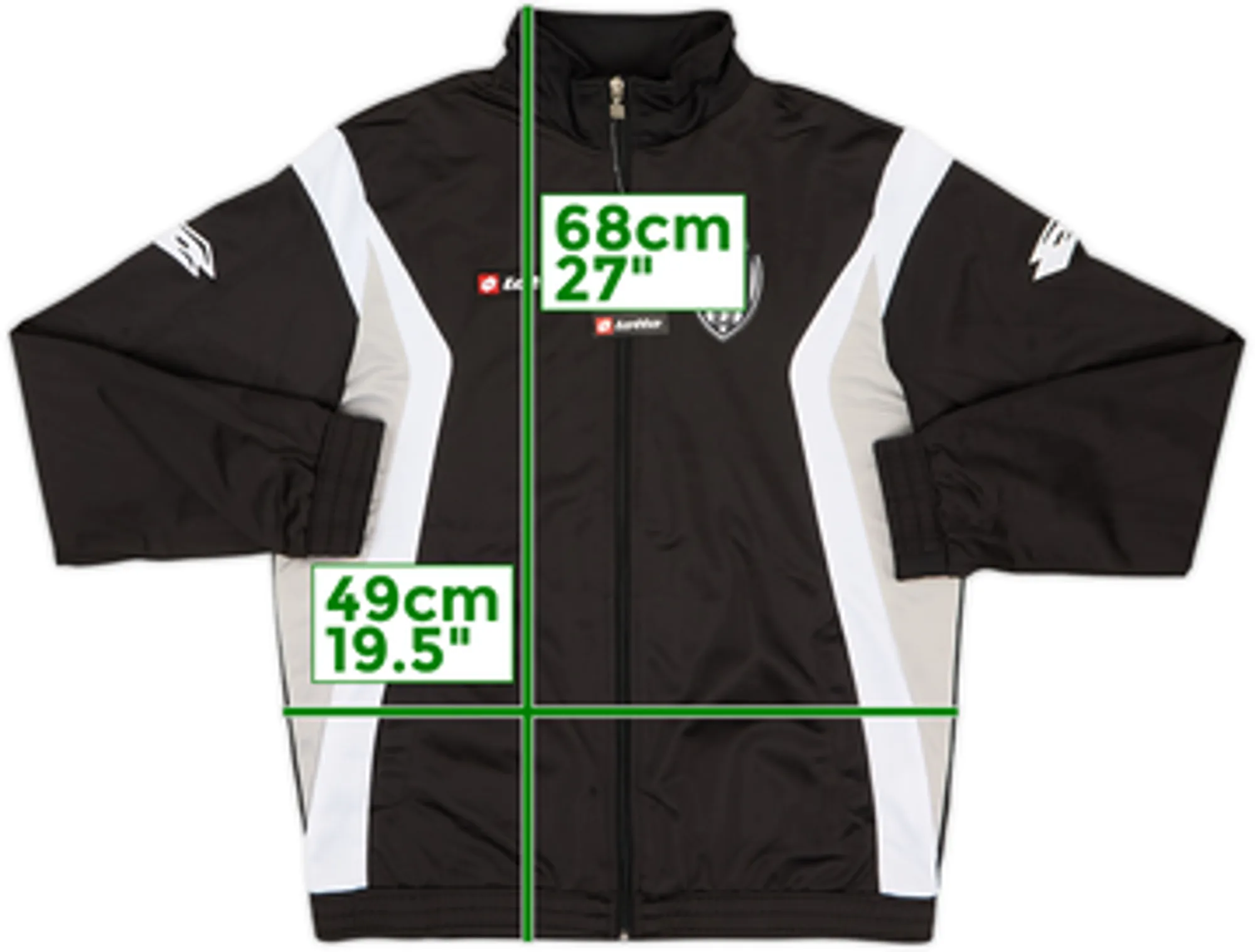2014-15 Cesena Lotto Track Jacket (XL.Boys)