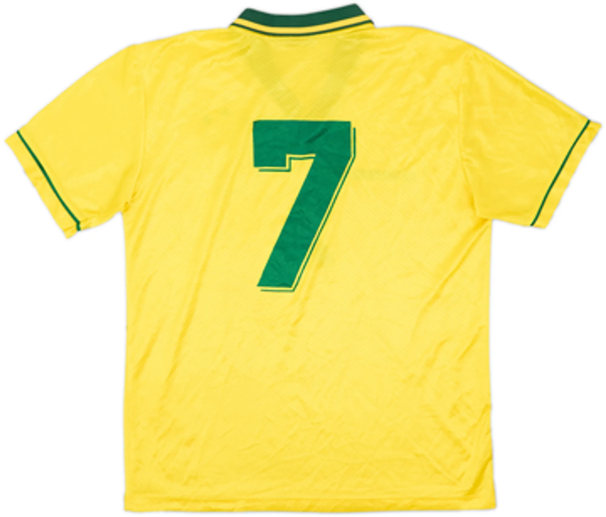 1994 Brazil Home Shirt #7 - 5/10 - (L)